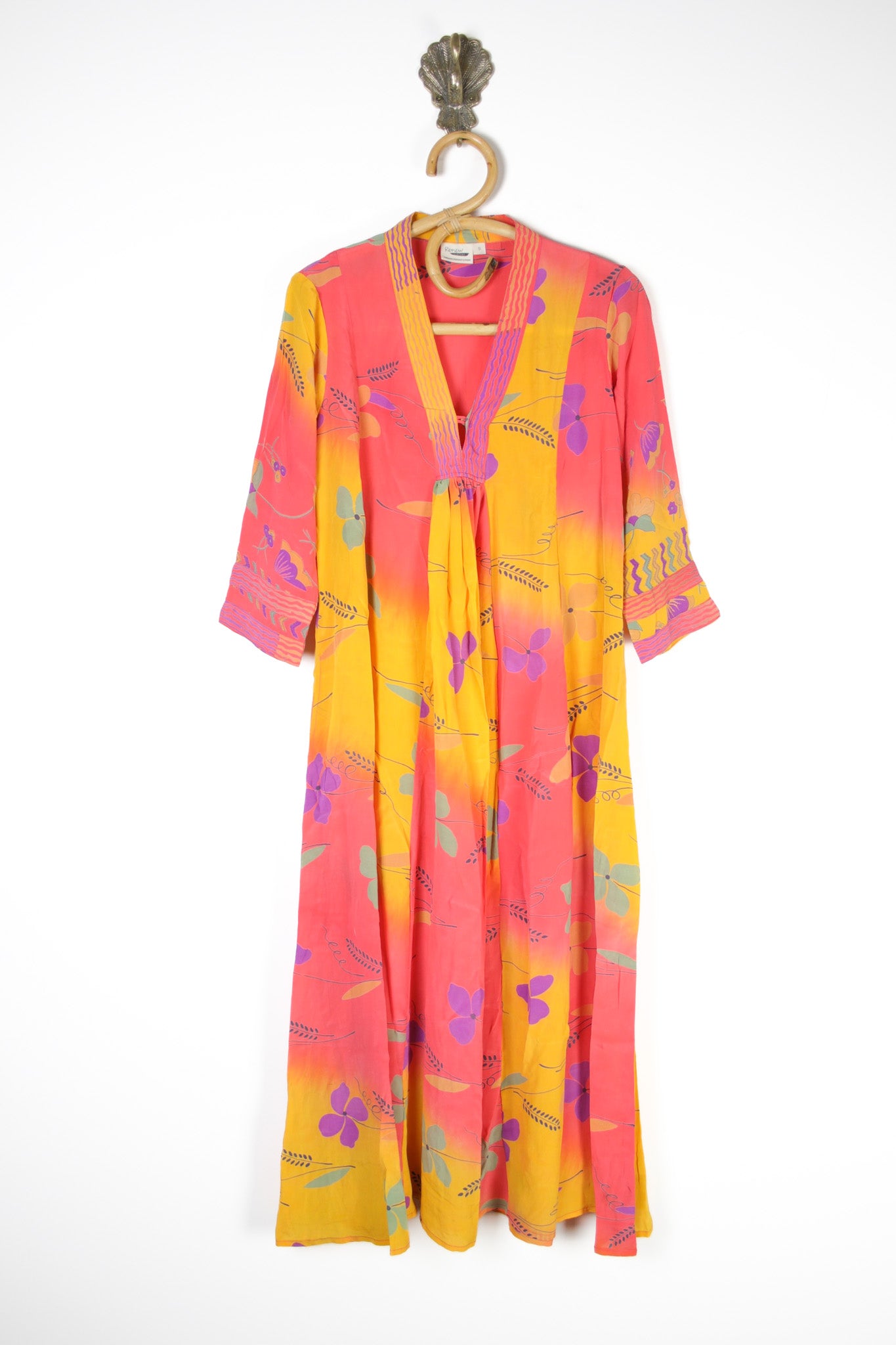 Selene Silk Dress XS (11580) SeleneDressSRenewVintage115801 Renew Bohemian Pty Ltd