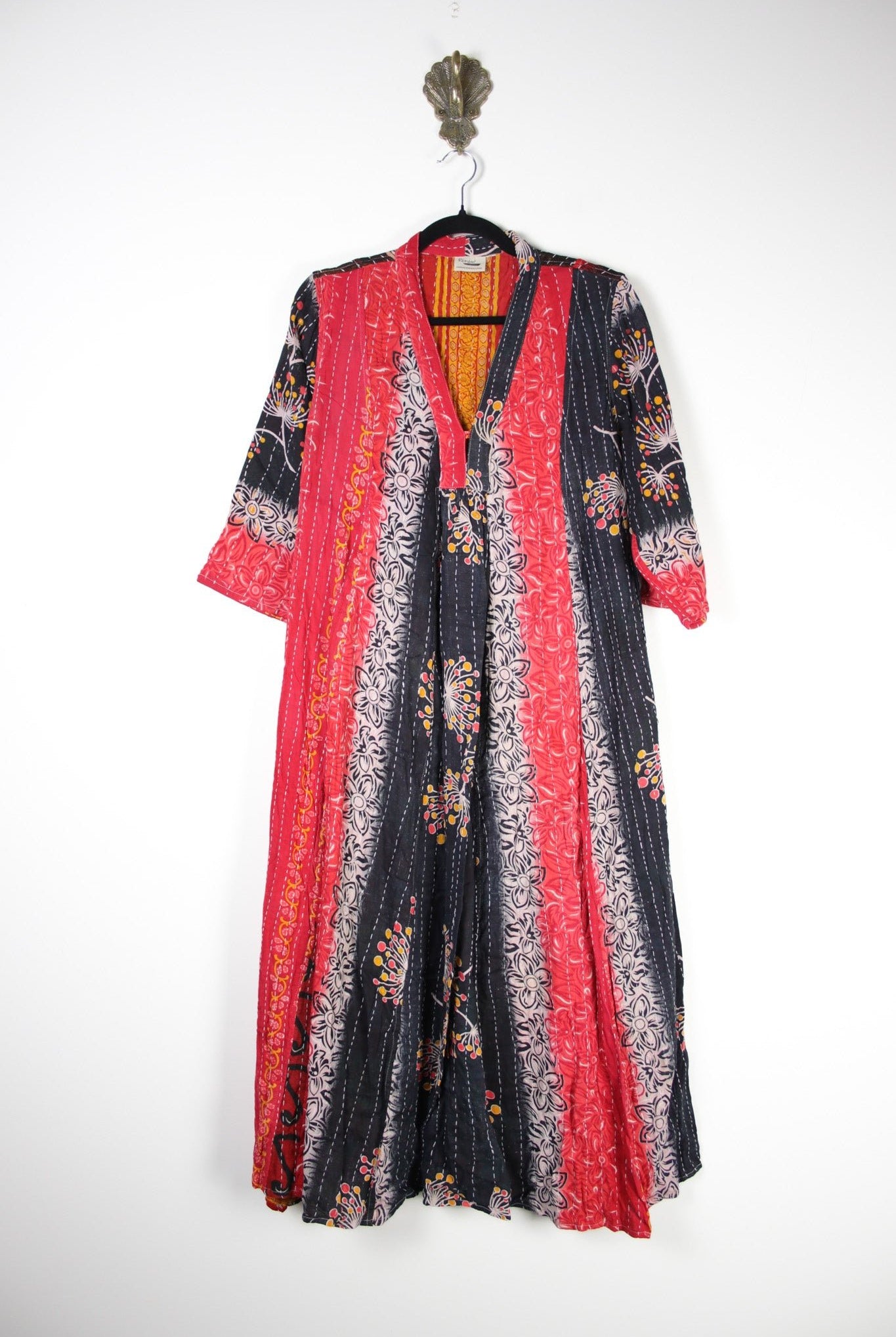 Selene Kantha Dress XL (18434) SeleneDressXLRenewBohemian184341 Renew Bohemian Pty Ltd