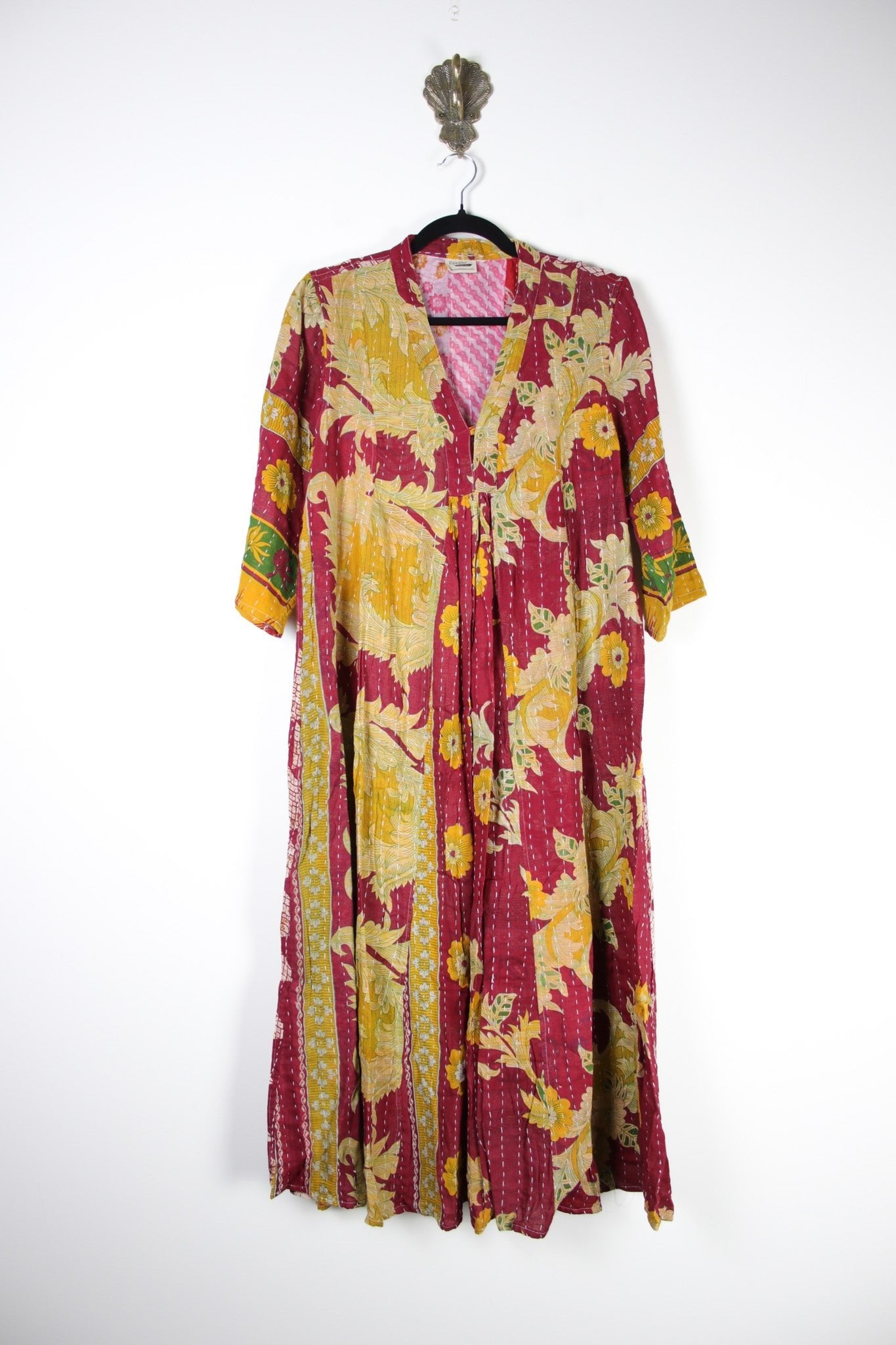 Selene Kantha Dress XL (18437) SeleneDressXLRenewBohemian184371 Renew Bohemian Pty Ltd