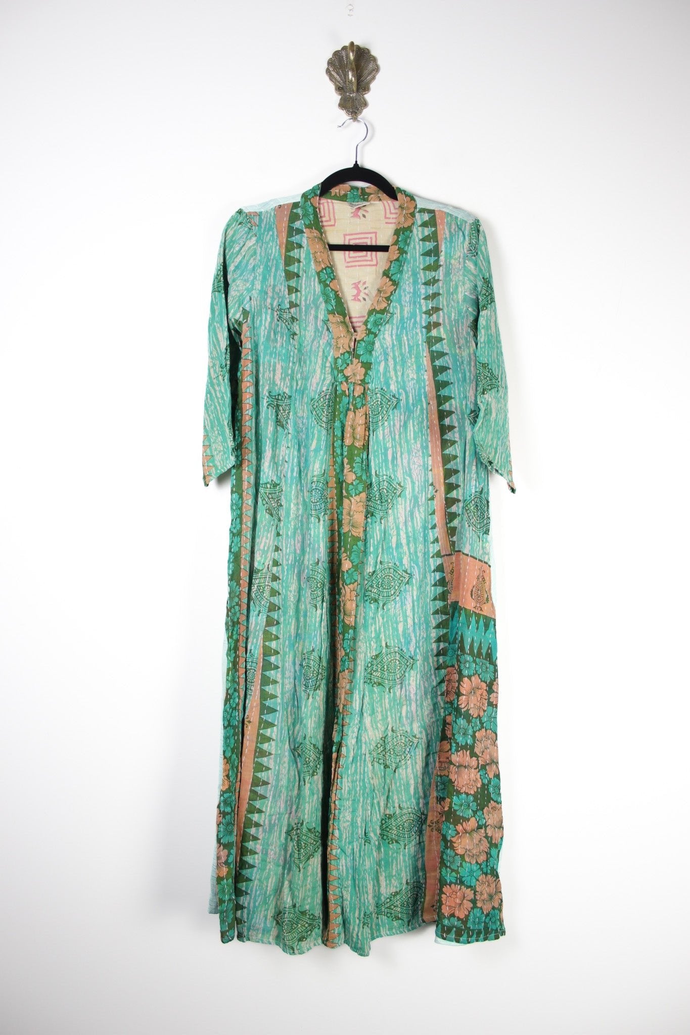 Selene Kantha Dress XL (18440) SeleneDressXLRenewBohemian184401 Renew Bohemian Pty Ltd