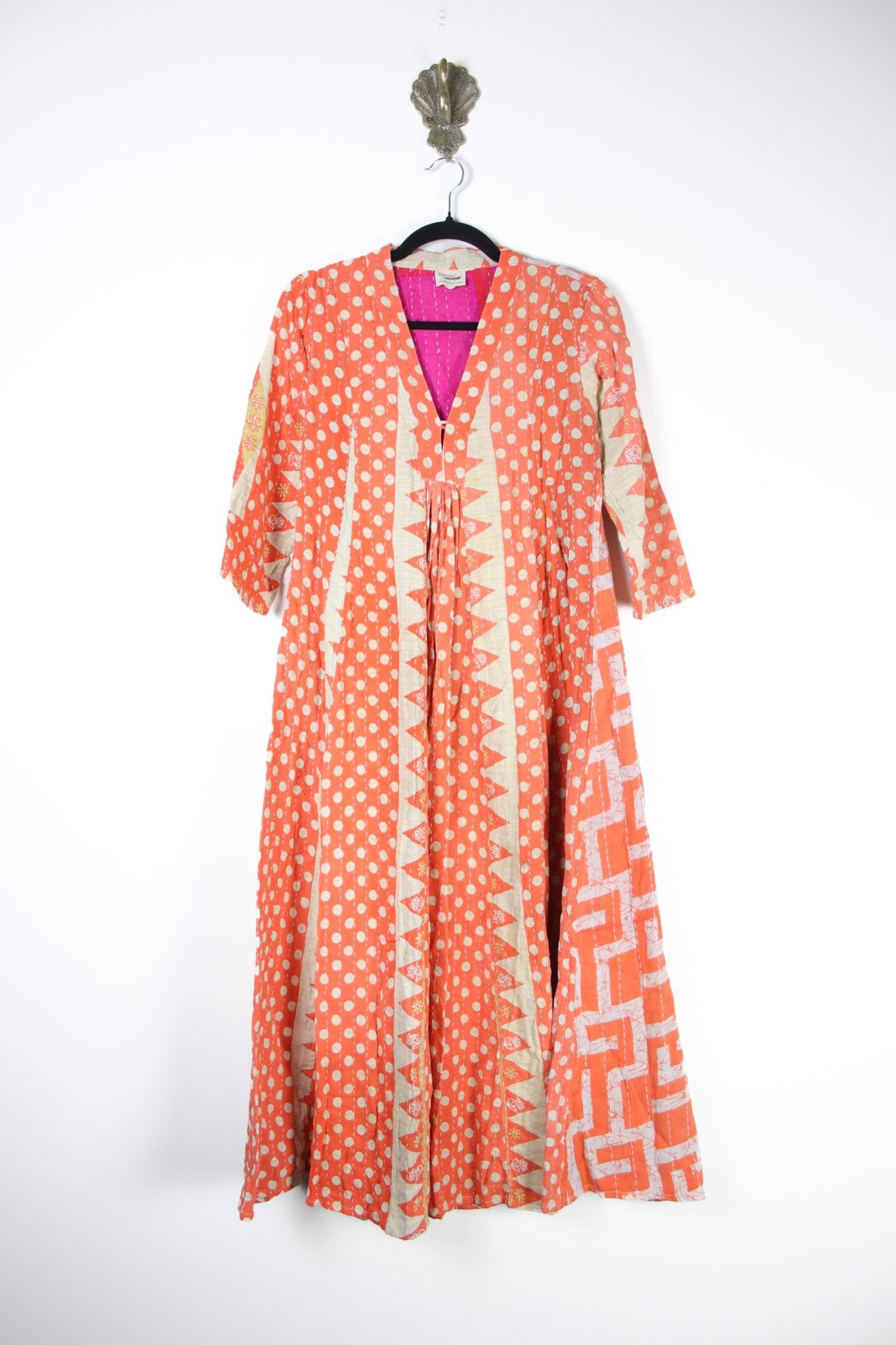 Selene Kantha Dress XS (18455) SeleneDressXSRenewBohemian184551 Renew Bohemian Pty Ltd