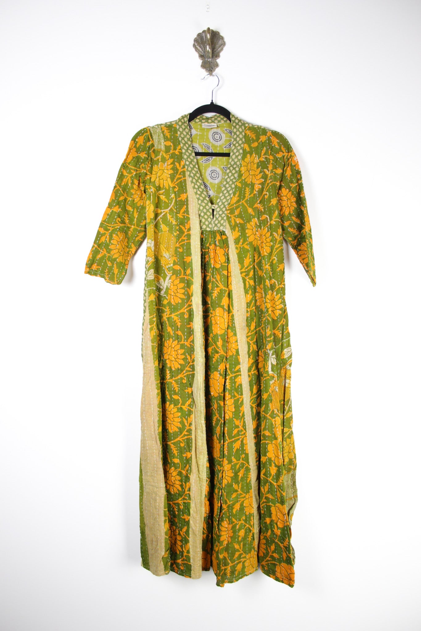Selene Kantha Dress XS (18456) SeleneDressXSRenewBohemian184561 Renew Bohemian Pty Ltd