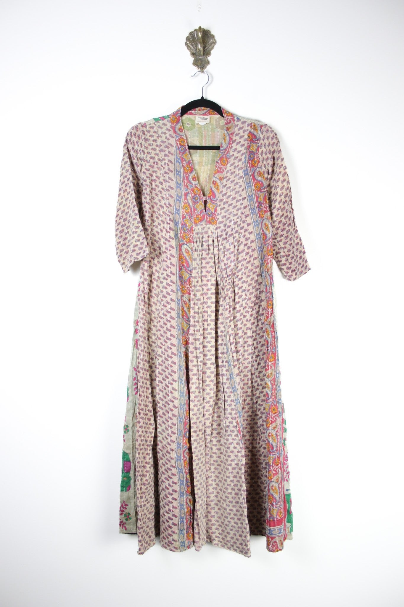 Selene Kantha Dress XS (18457) SeleneDressXSRenewBohemian184571 Renew Bohemian Pty Ltd