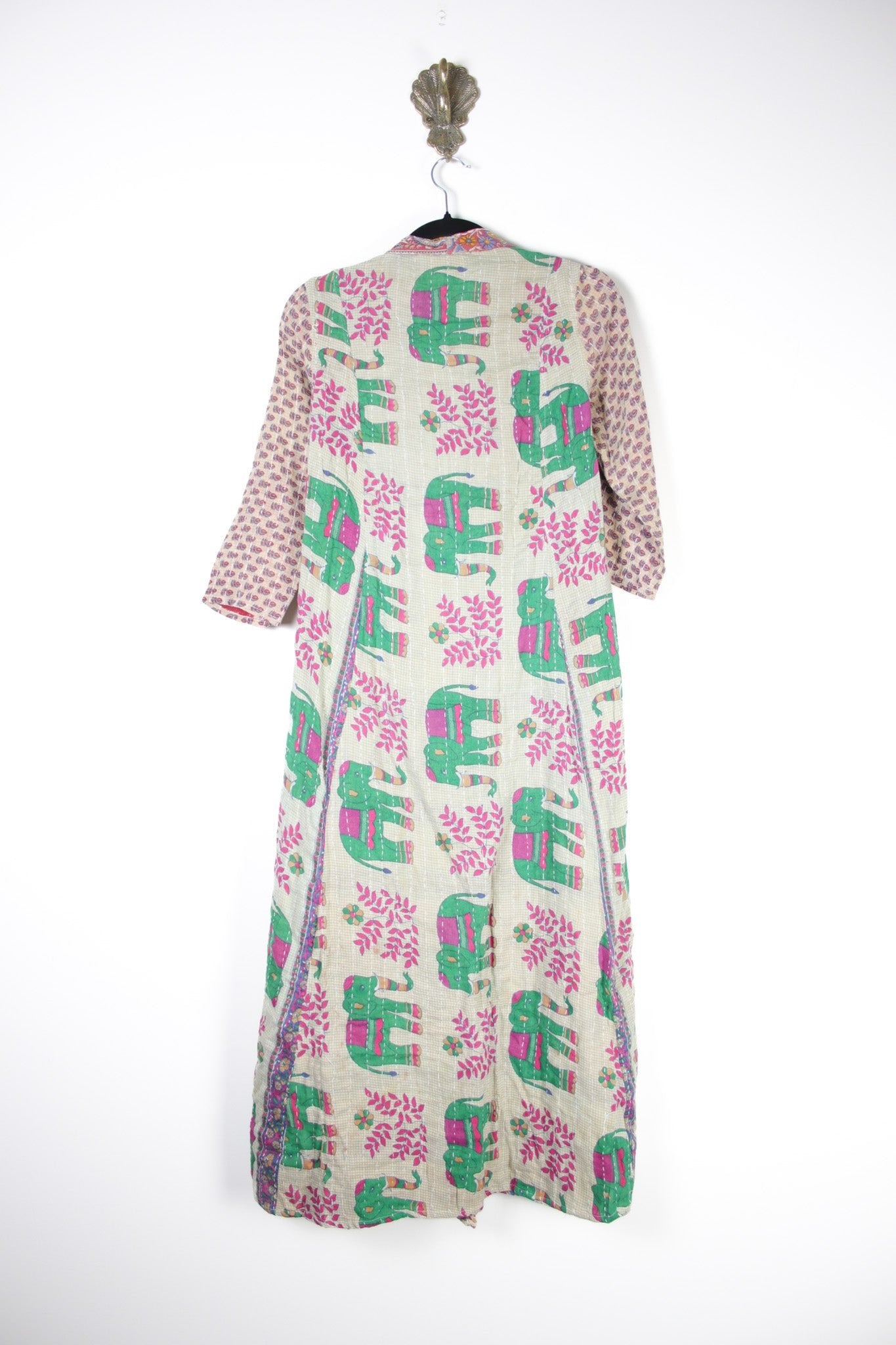 Selene Kantha Dress XS (18457) SeleneDressXSRenewBohemian184572 Renew Bohemian Pty Ltd