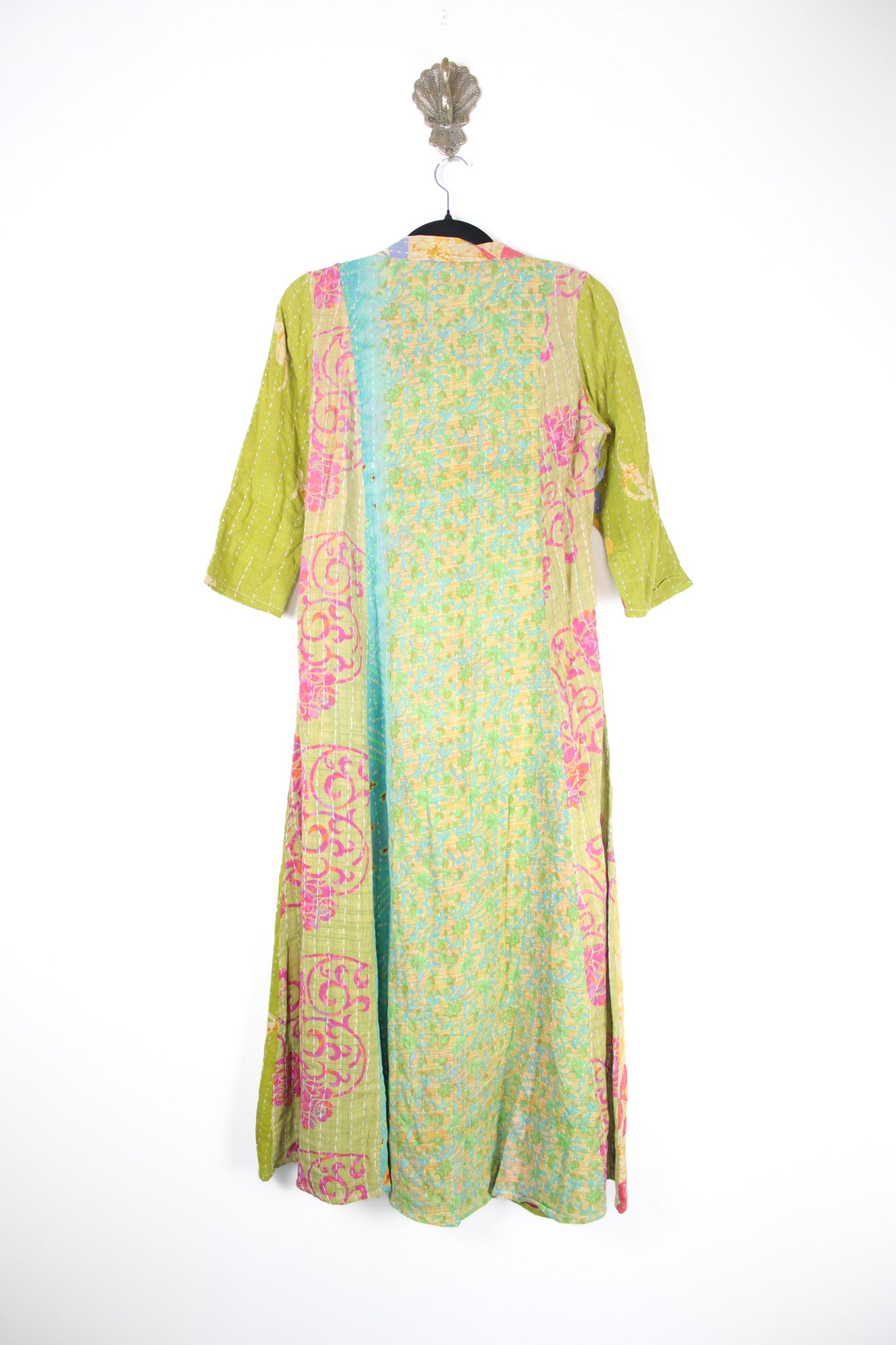 Selene Kantha Dress XS (18461) SeleneDressXSRenewBohemian184612 Renew Bohemian Pty Ltd