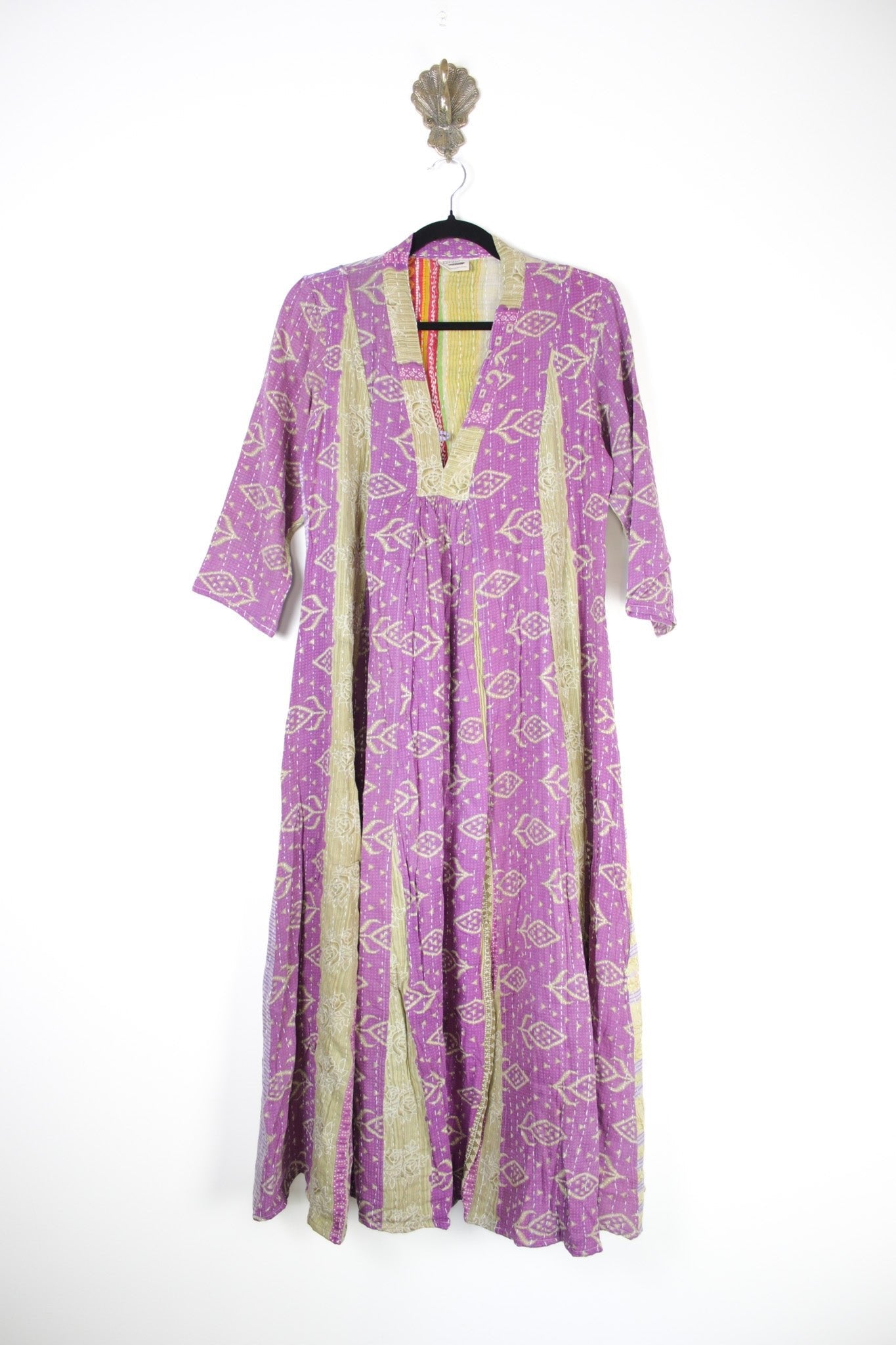 Selene Kantha Dress XS (18462) SeleneDressXSRenewBohemian184621 Renew Bohemian Pty Ltd