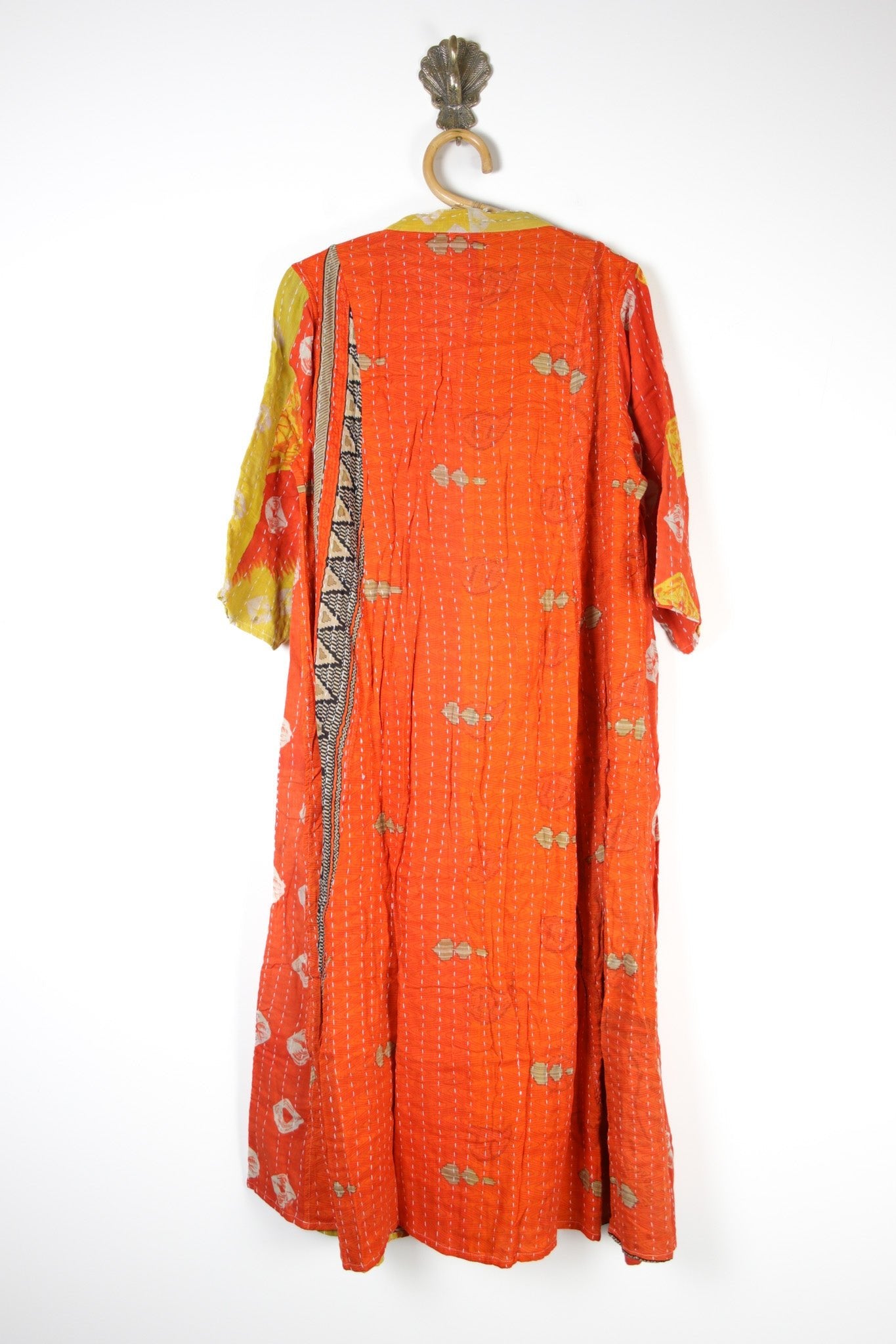 Selene Kantha Dress 2XL (14847) SeleneKanthaDress2XLRenewVintage148472 Renew Bohemian Pty Ltd