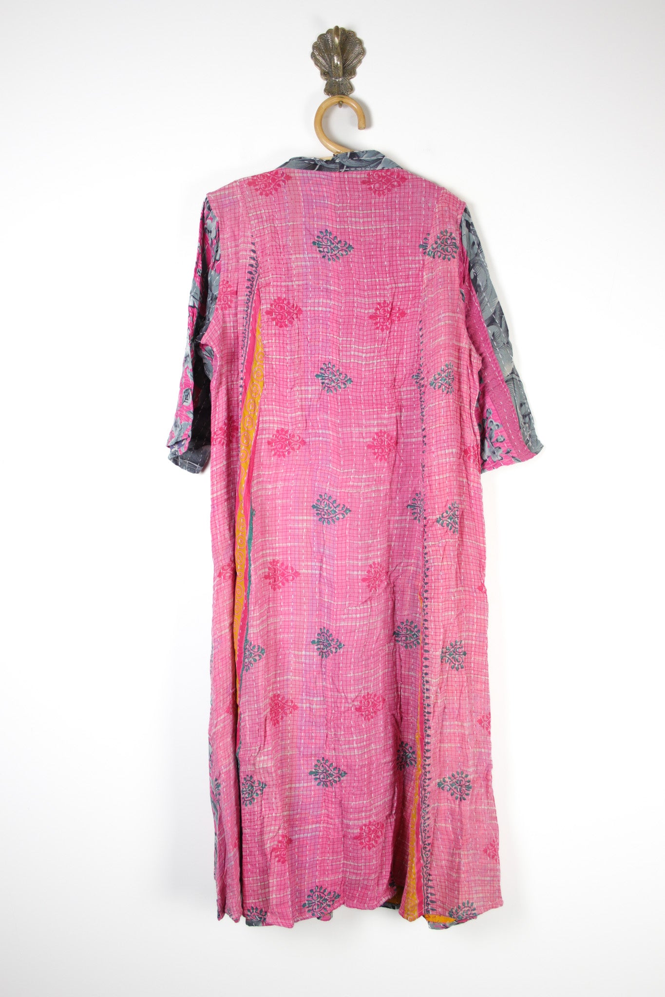 Selene Kantha Dress 3XL (14872) SeleneKanthaDress3XLRenewVintage148722 Renew Bohemian Pty Ltd