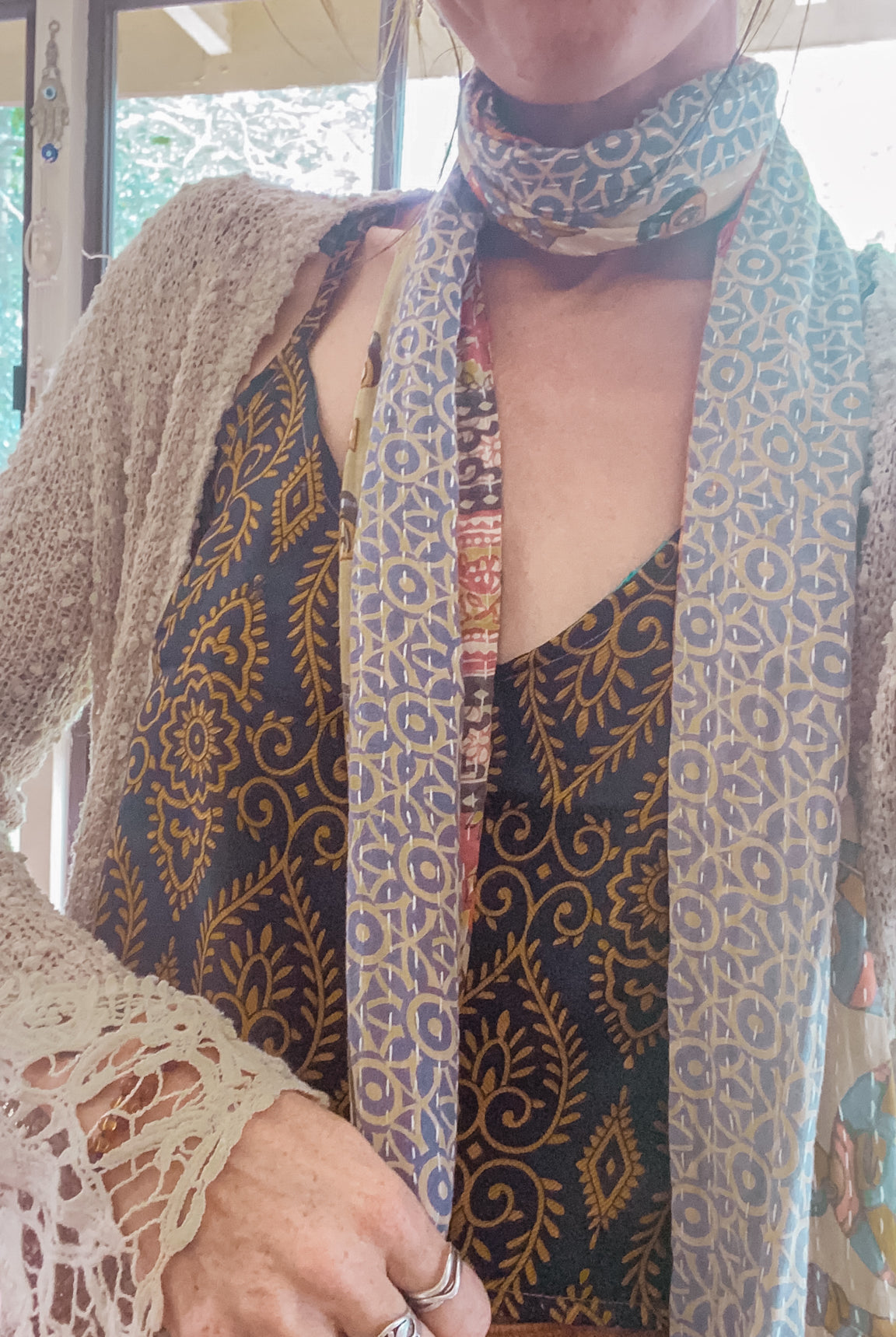 Wholesale Lot - Silk Cami Tops - 12qty SilkCamiVagabond1 Renew Bohemian Pty Ltd