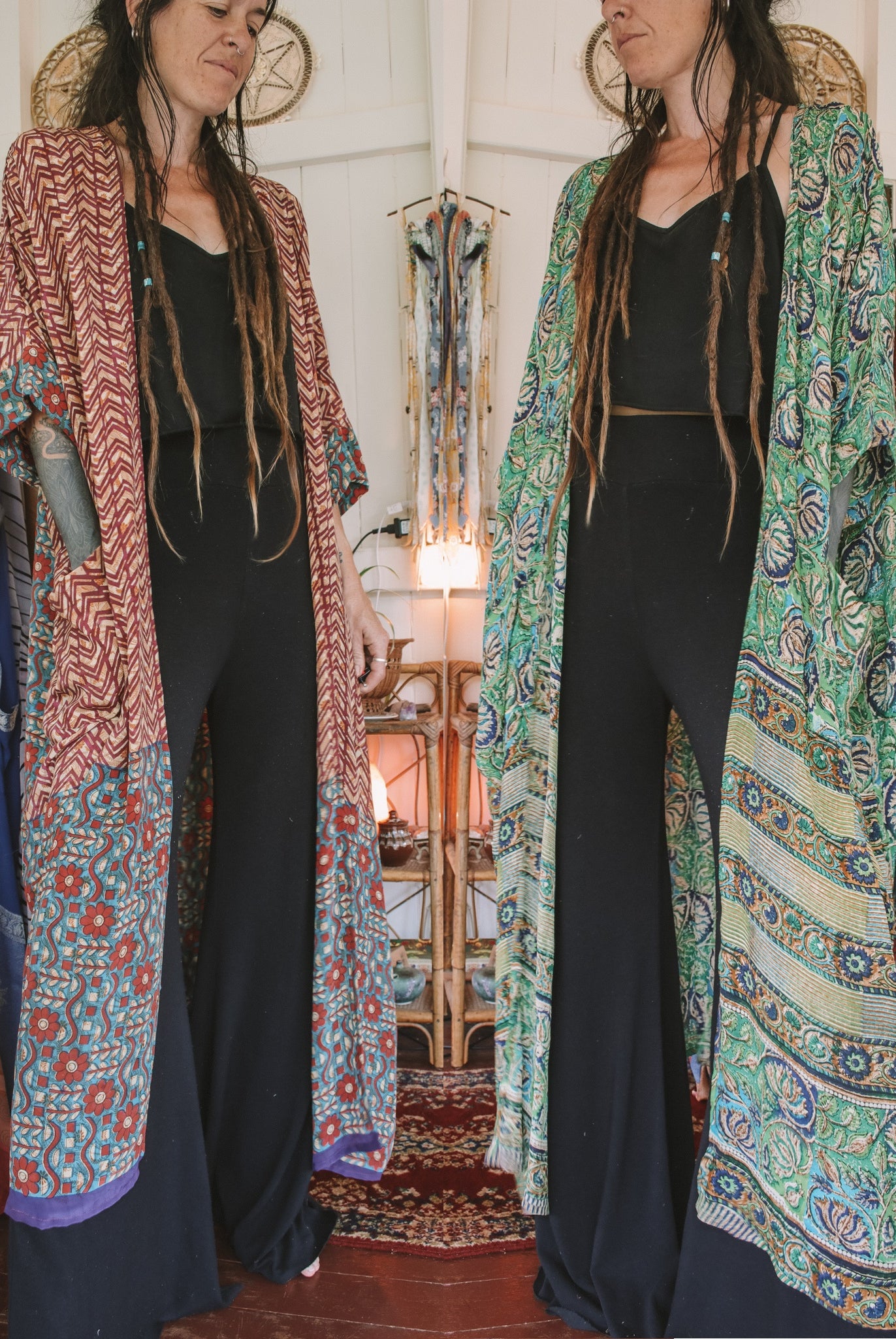 Wholesale Lot - Silk Flow Robe - 10qty SilkFlowRobeRenewVintage_1_ef6e97e9-e5cd-4a19-9144-5690c92a4473 Renew Vintage