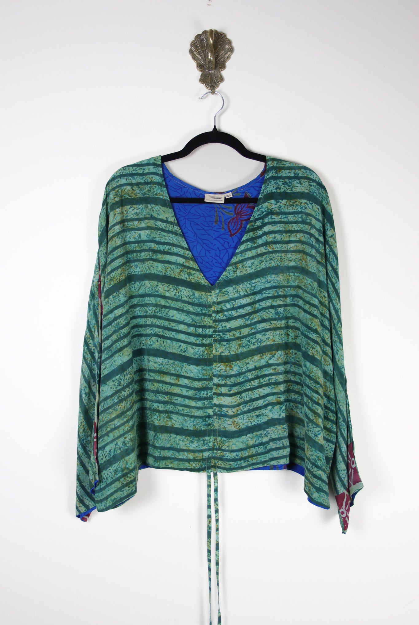 Jovie Silk Top 2XL (20275) SilkJovie2XLRenewBohemian202751 Renew Bohemian Pty Ltd