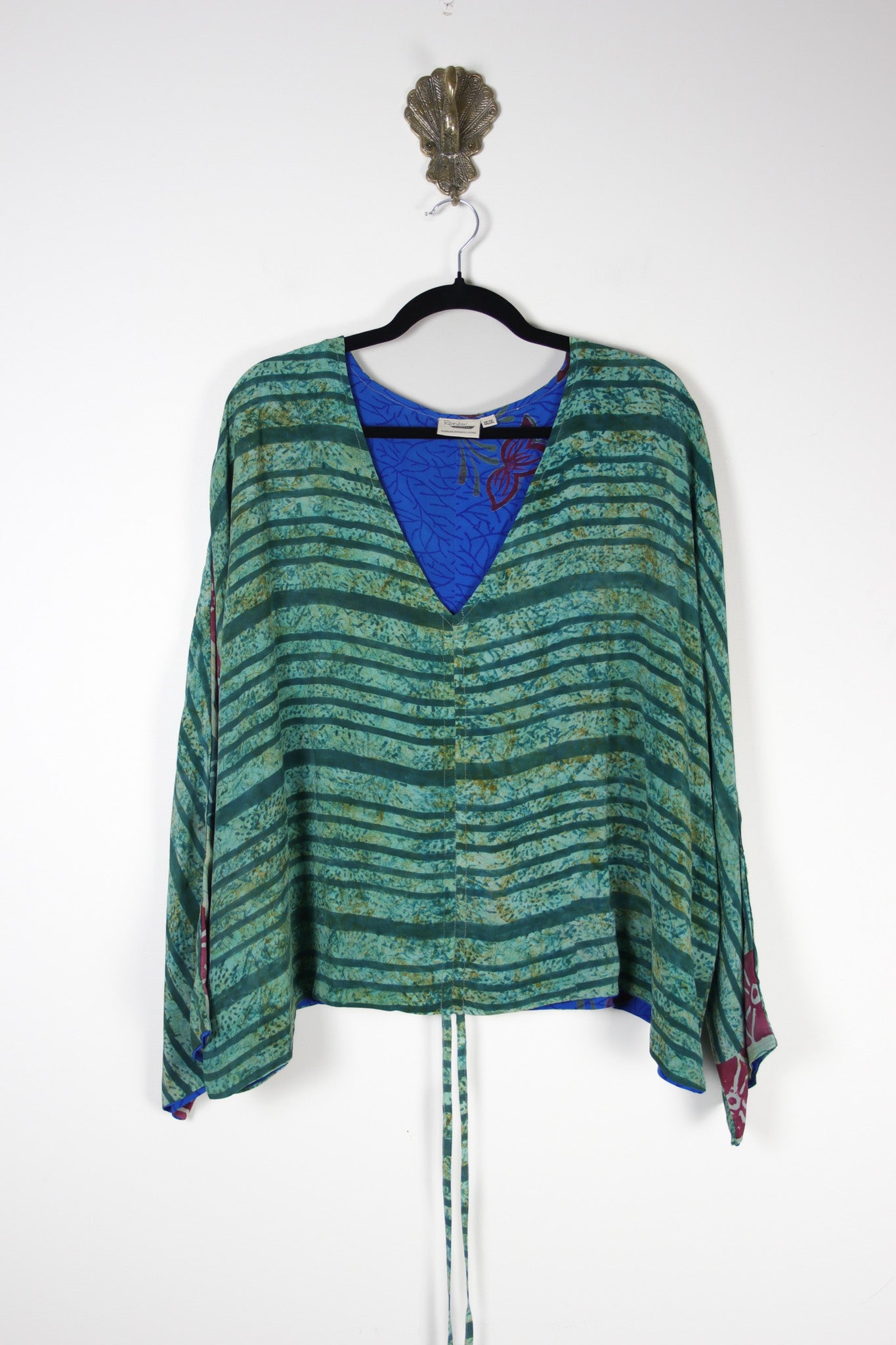 Jovie Silk Top 2XL (20275) SilkJovie2XLRenewBohemian202751 Renew Bohemian Pty Ltd
