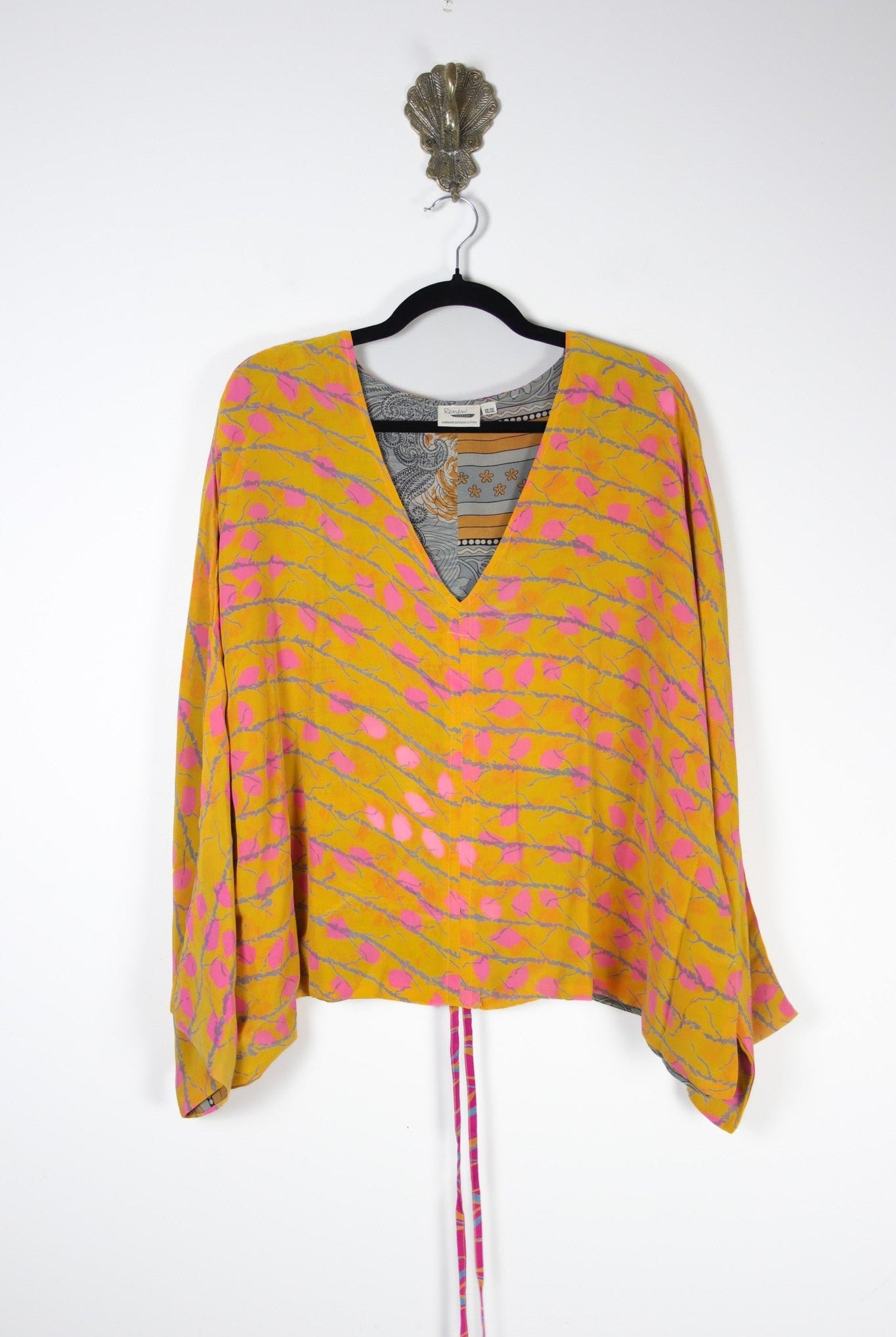 Jovie Silk Top 2XL (20276) SilkJovie2XLRenewBohemian202761 Renew Bohemian Pty Ltd