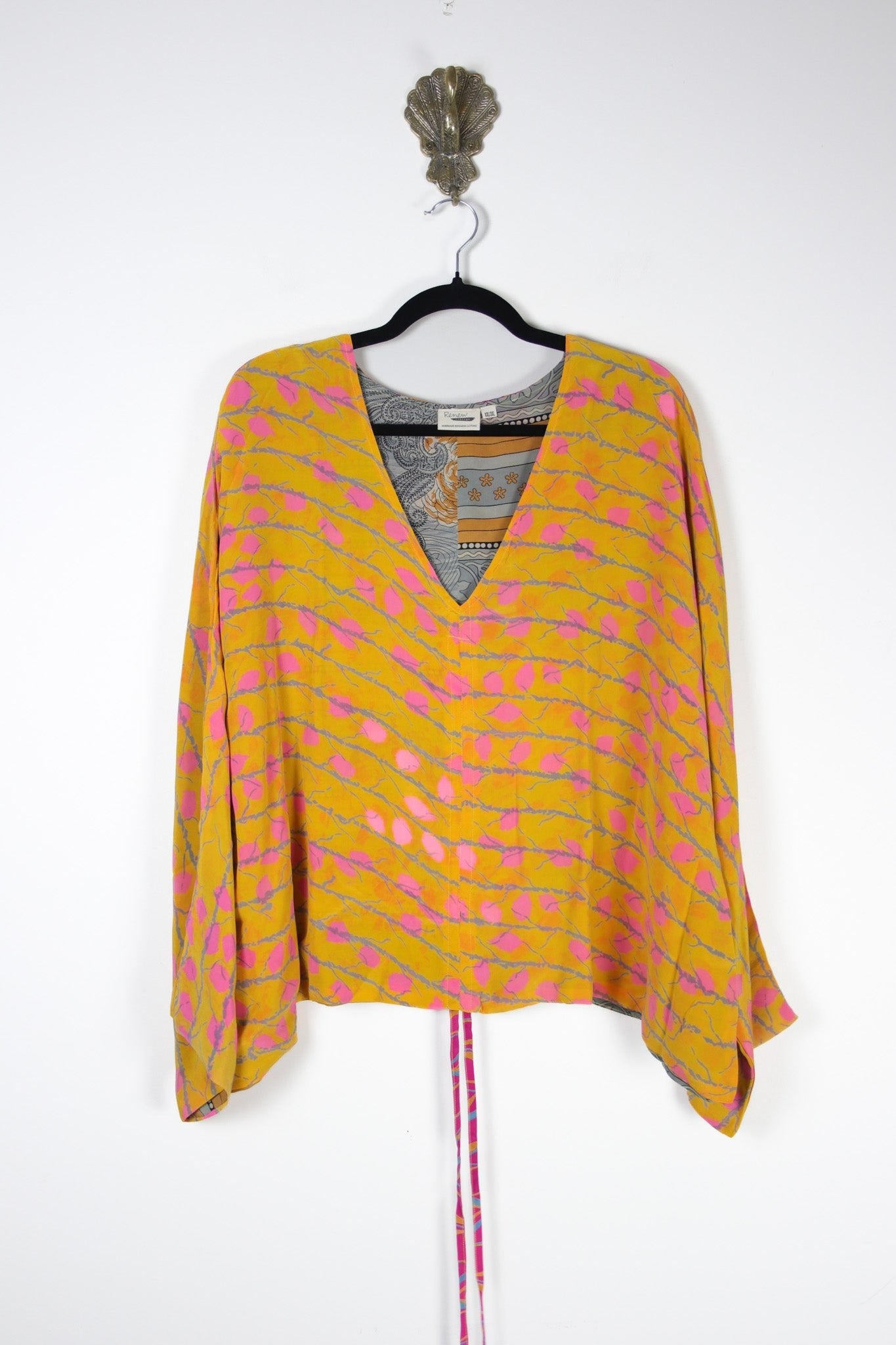 Jovie Silk Top 2XL (20276) SilkJovie2XLRenewBohemian202761 Renew Bohemian Pty Ltd