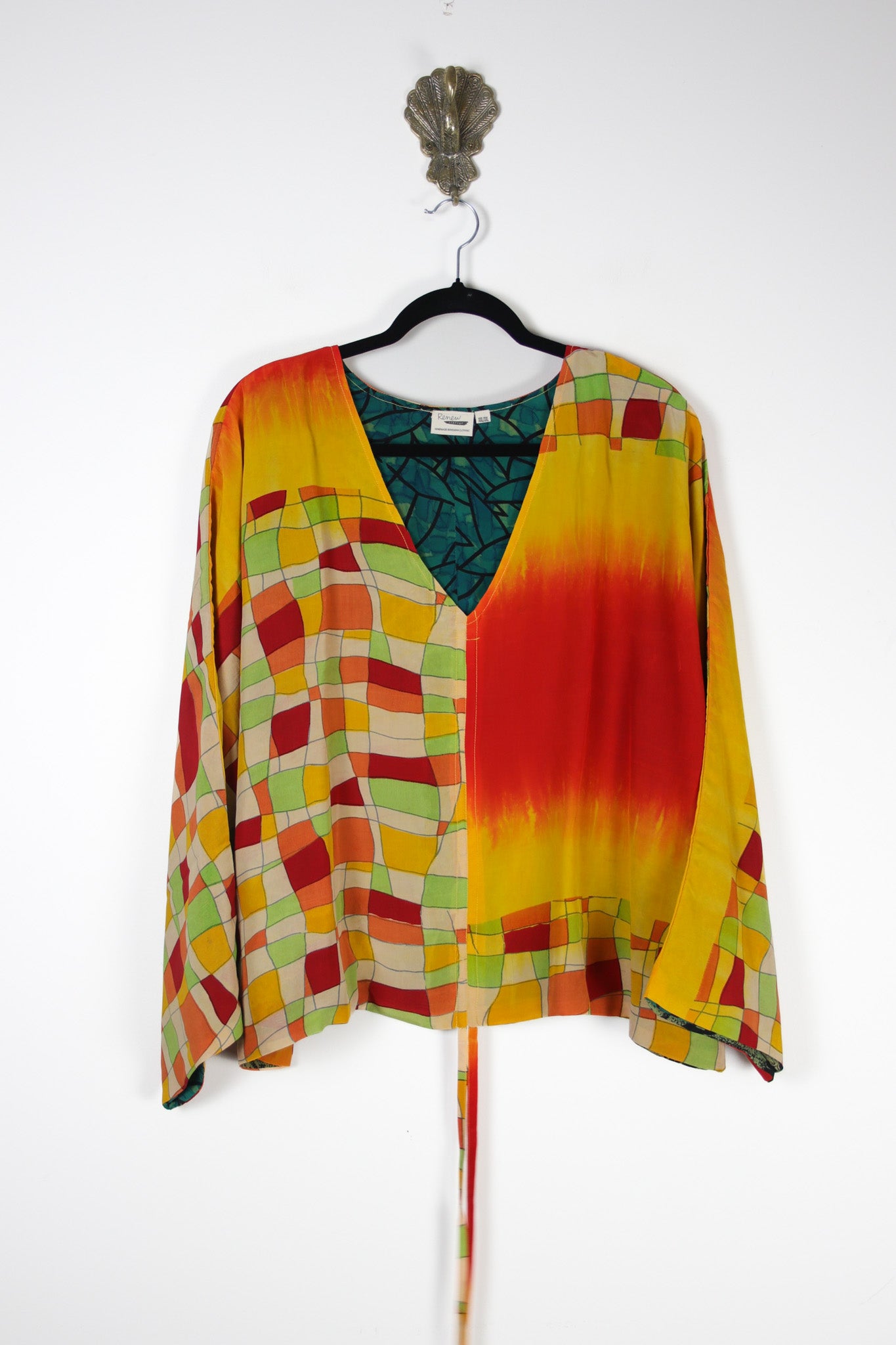 Jovie Silk Top 2XL (20279) SilkJovie2XLRenewBohemian202791 Renew Bohemian Pty Ltd