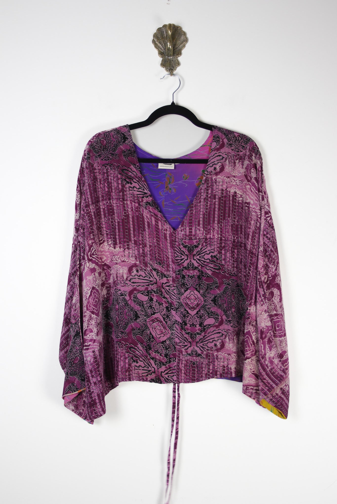 Jovie Silk Top 2XL (20280) SilkJovie2XLRenewBohemian202801_b9eeb1cf-87f1-4640-a457-b3739c58f891 Renew Bohemian Pty Ltd