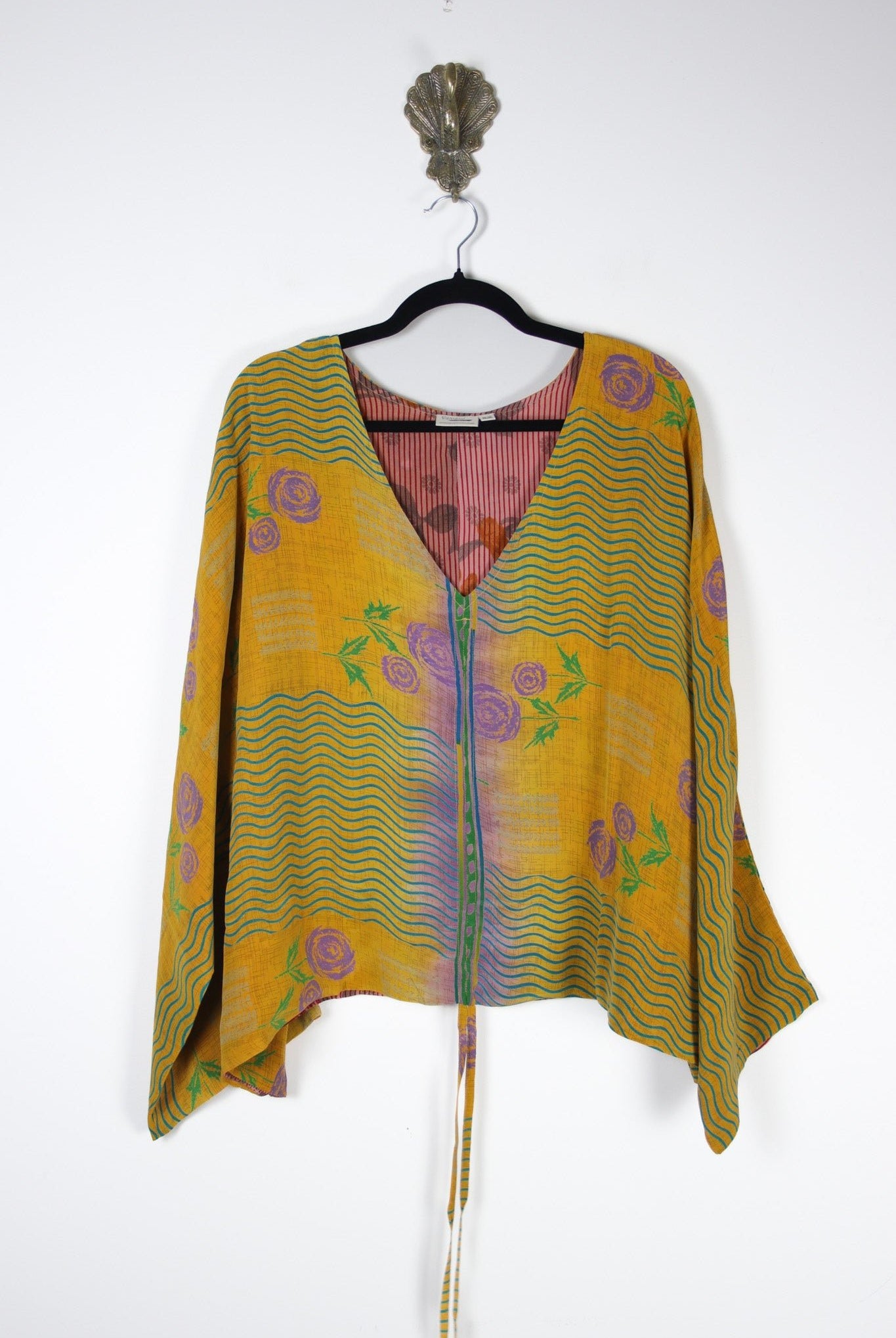 Jovie Silk Top 2XL (20284) SilkJovie2XLRenewBohemian202841 Renew Bohemian Pty Ltd