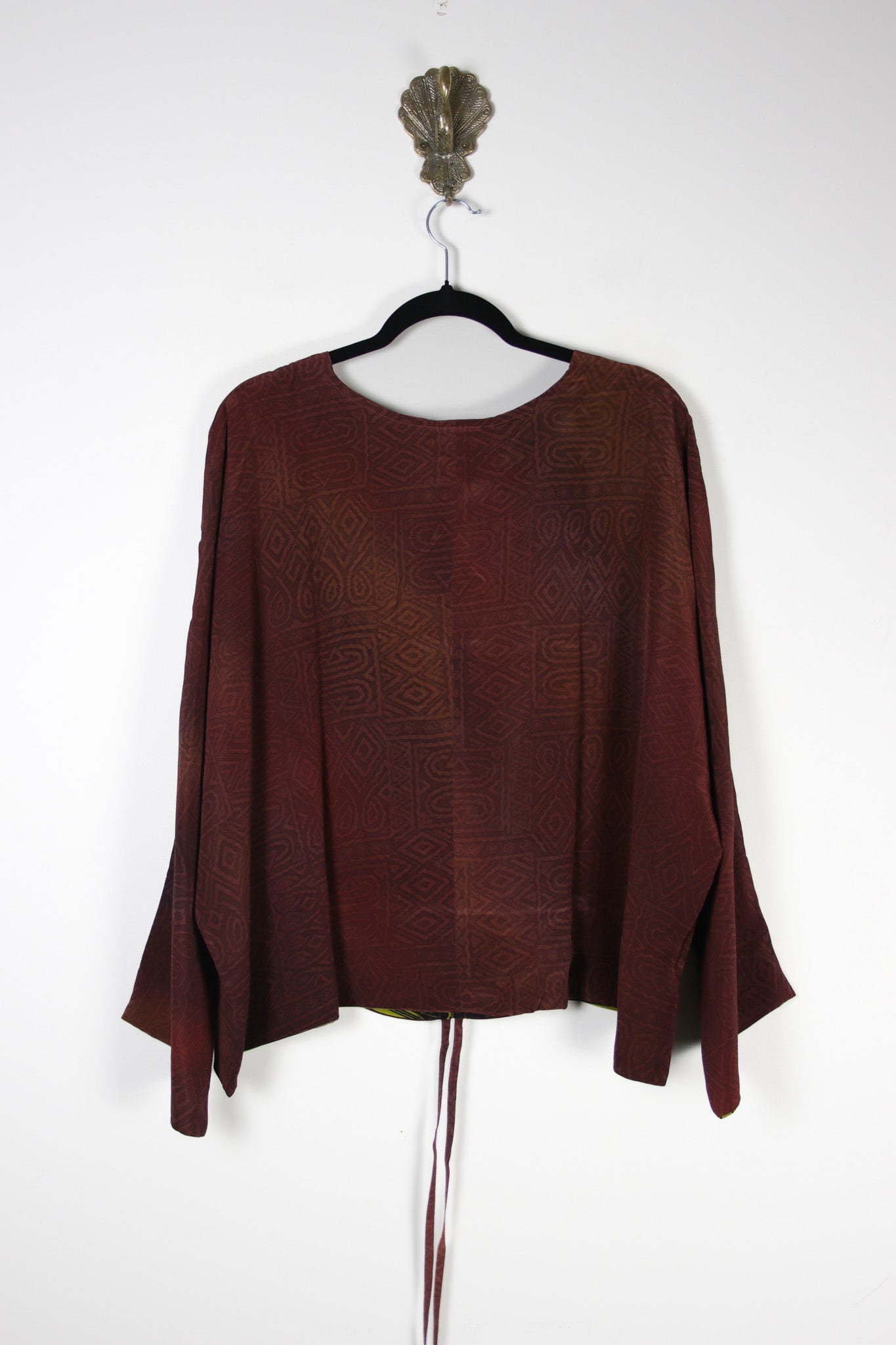 Jovie Silk Top L/XL (20260) SilkJovieL_XLRenewBohemian202602 Renew Bohemian Pty Ltd