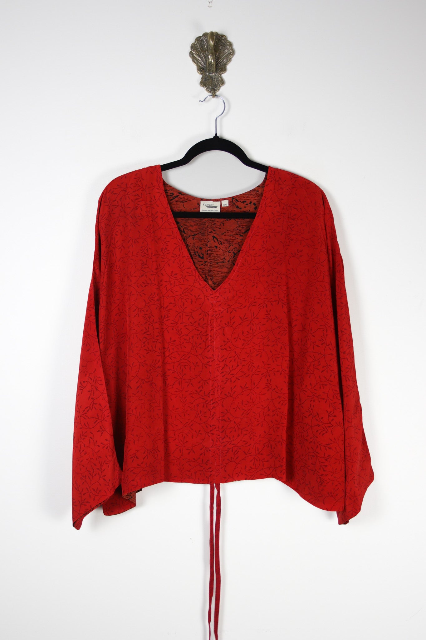 Jovie Silk Top L/XL (20261) SilkJovieL_XLRenewBohemian202611 Renew Bohemian Pty Ltd