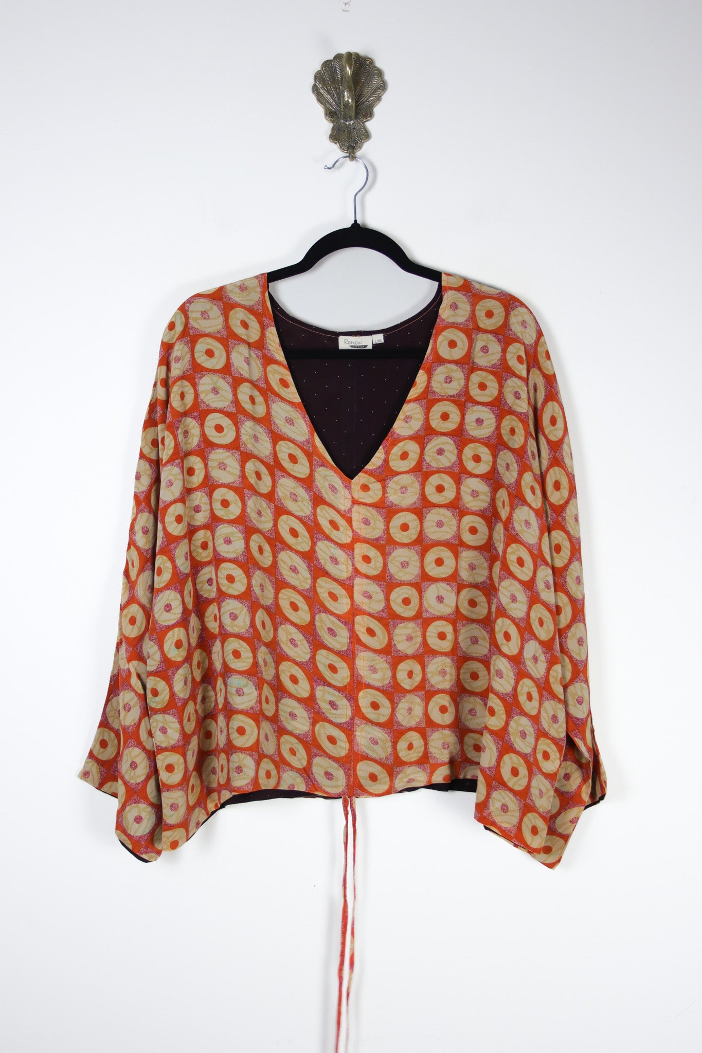 Jovie Silk Top L/XL (20262) SilkJovieL_XLRenewBohemian202621 Renew Bohemian Pty Ltd