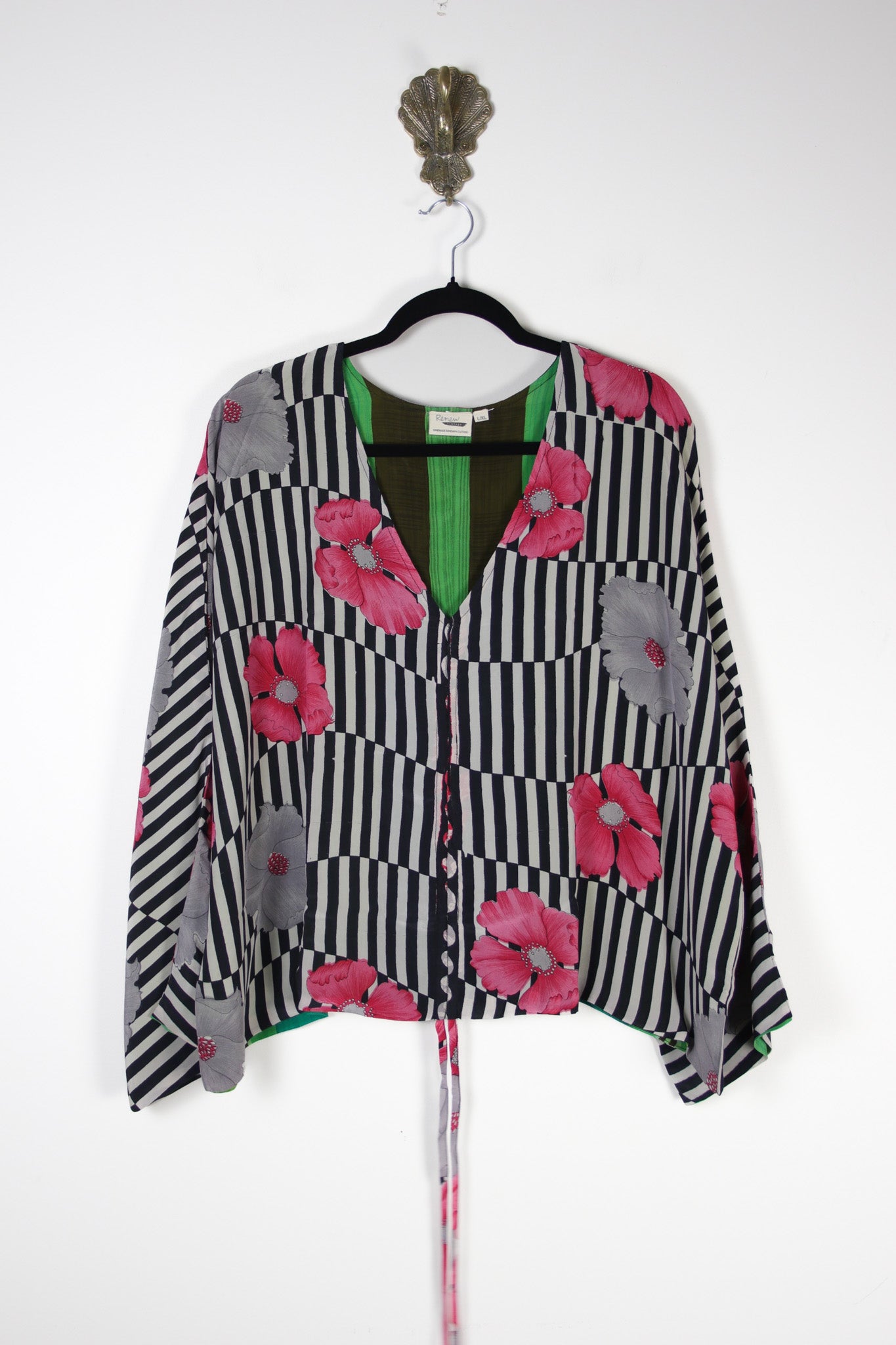 Jovie Silk Top L/XL (20263) SilkJovieL_XLRenewBohemian202631 Renew Bohemian Pty Ltd