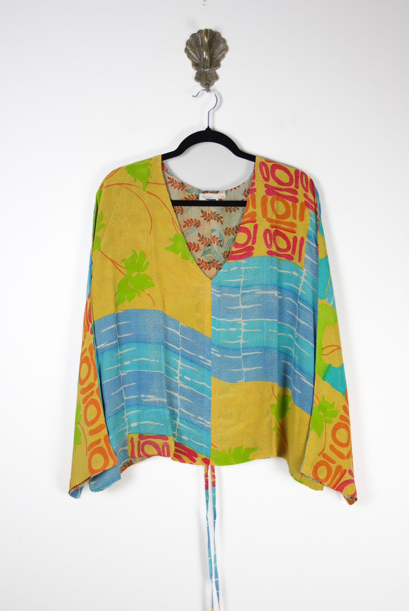 Jovie Silk Top L/XL (20273) SilkJovieL_XLRenewBohemian202731 Renew Bohemian Pty Ltd