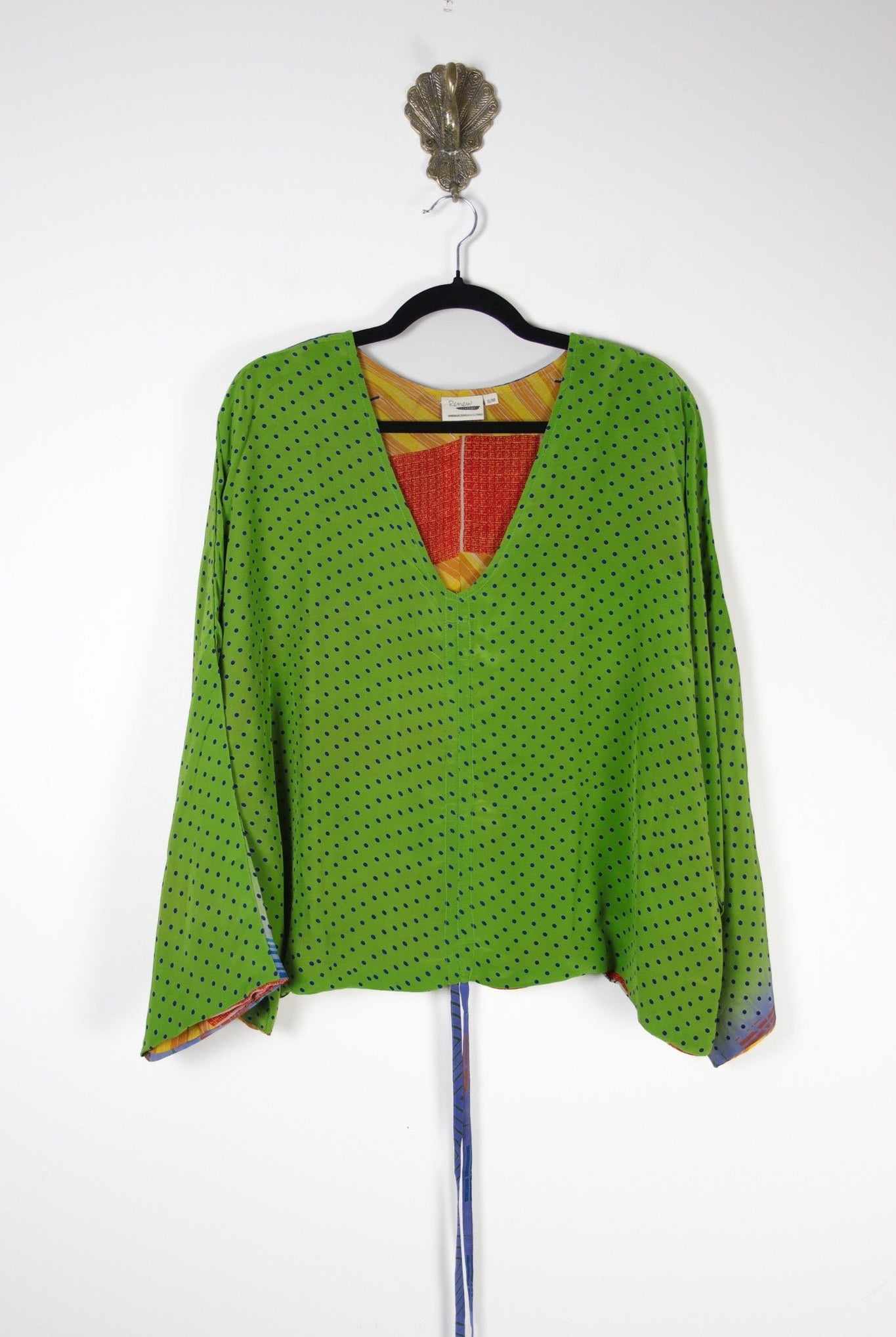 Jovie Silk Top S/M (20237) SilkJovieS_MRenewBohemian202371 Renew Bohemian Pty Ltd