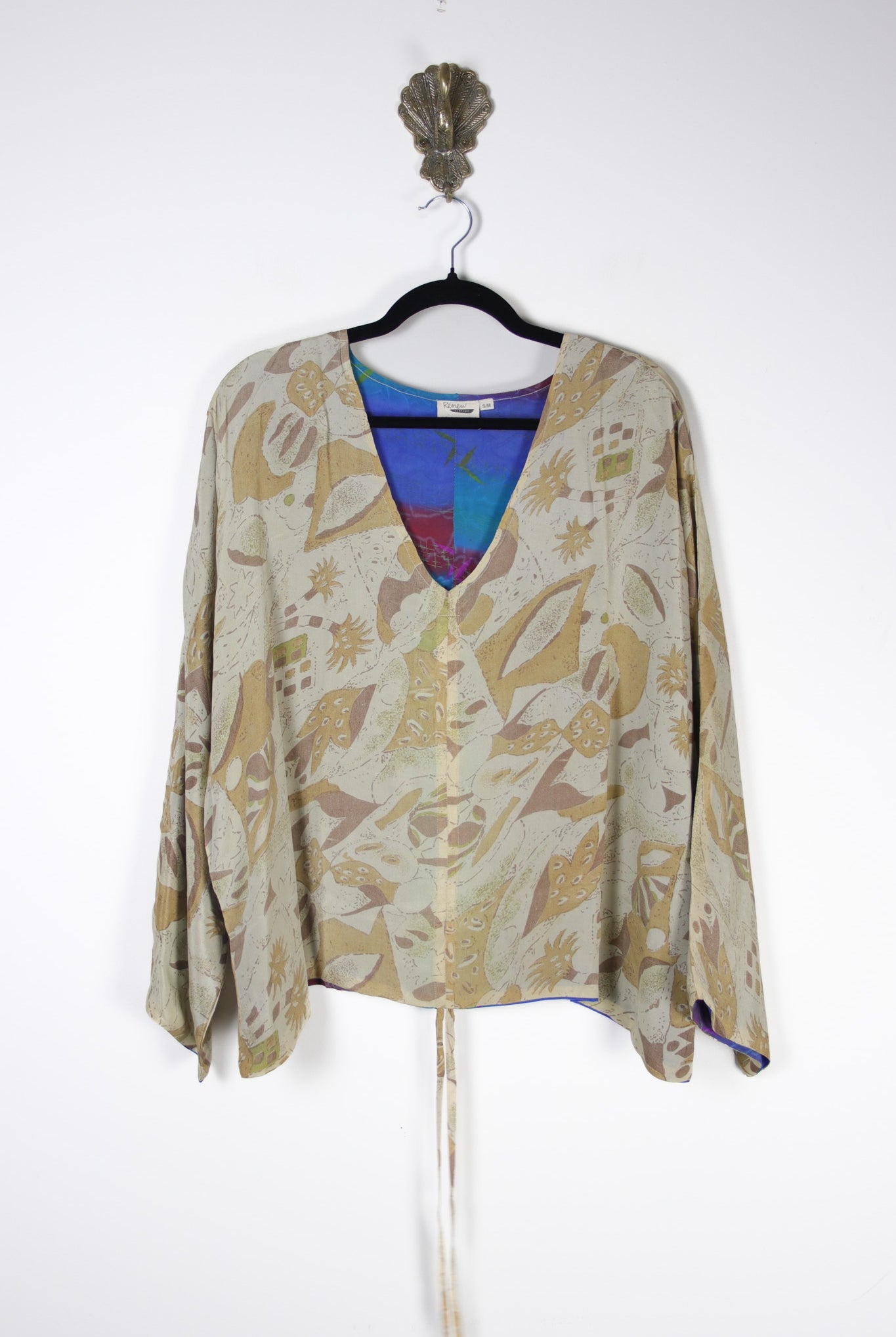 Jovie Silk Top S/M (20246) SilkJovieS_MRenewBohemian202462 Renew Bohemian Pty Ltd