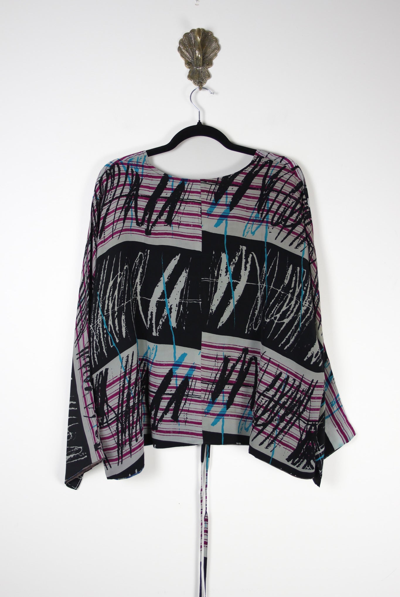 Jovie Silk Top S/M (20249) SilkJovieS_MRenewBohemian202492 Renew Bohemian Pty Ltd