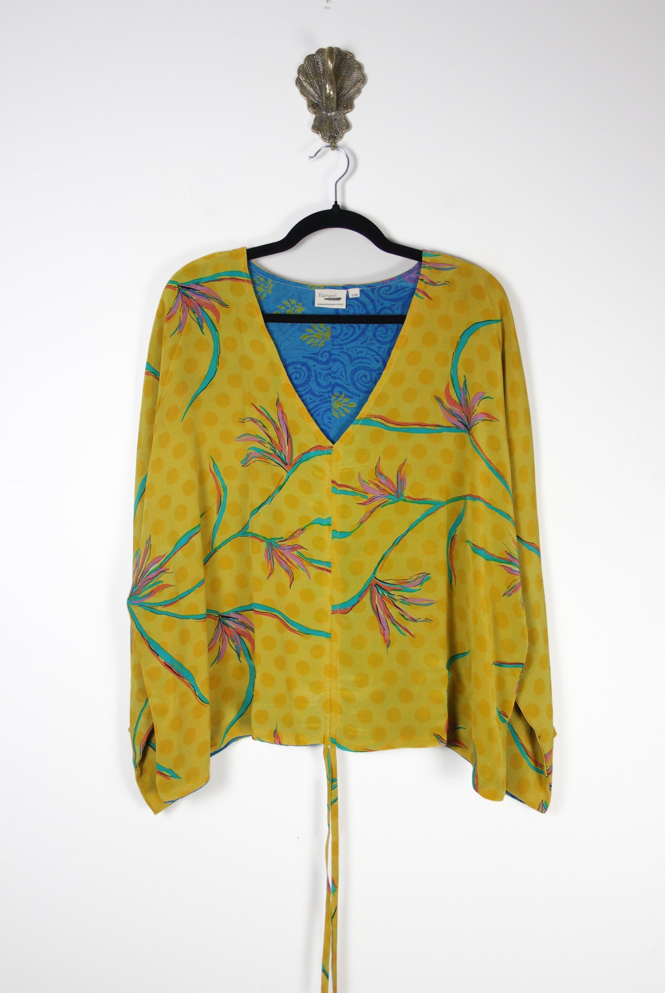 Jovie Silk Top S/M (20253) SilkJovieS_MRenewBohemian202531 Renew Bohemian Pty Ltd