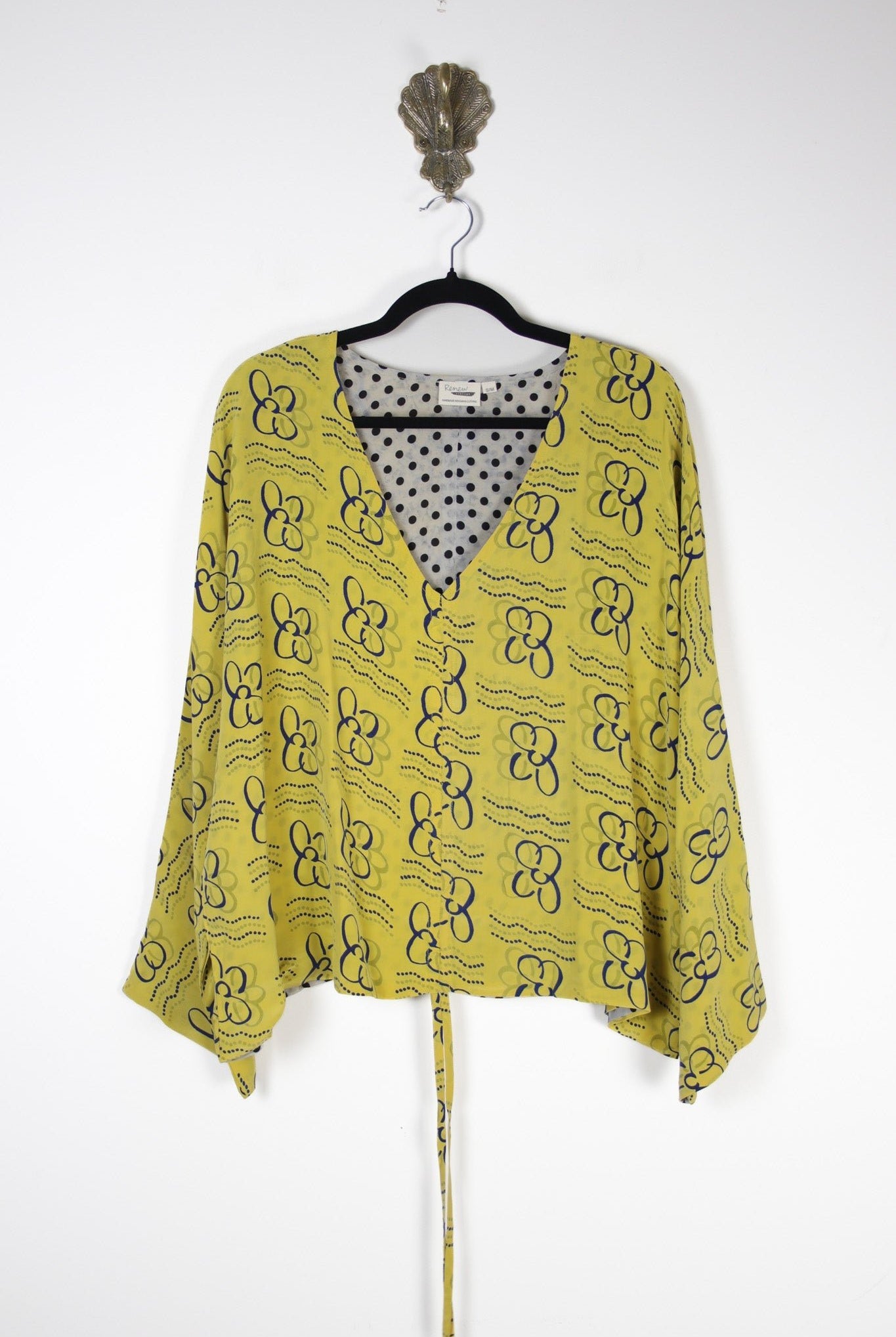 Jovie Silk Top S/M (20256) SilkJovieS_MRenewBohemian202561 Renew Bohemian Pty Ltd