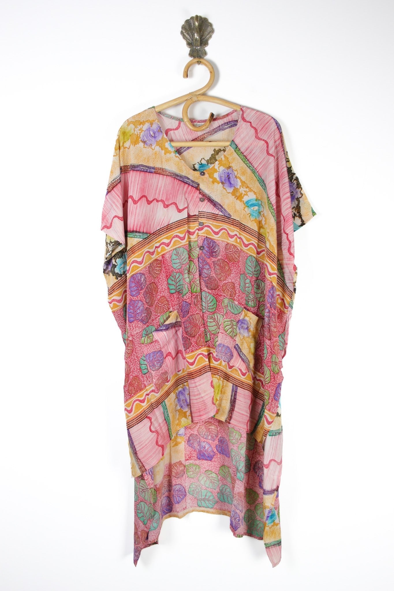 Mantra Silk Tunic (13004) SilkMantraRenewVintage130041 Renew Bohemian Pty Ltd