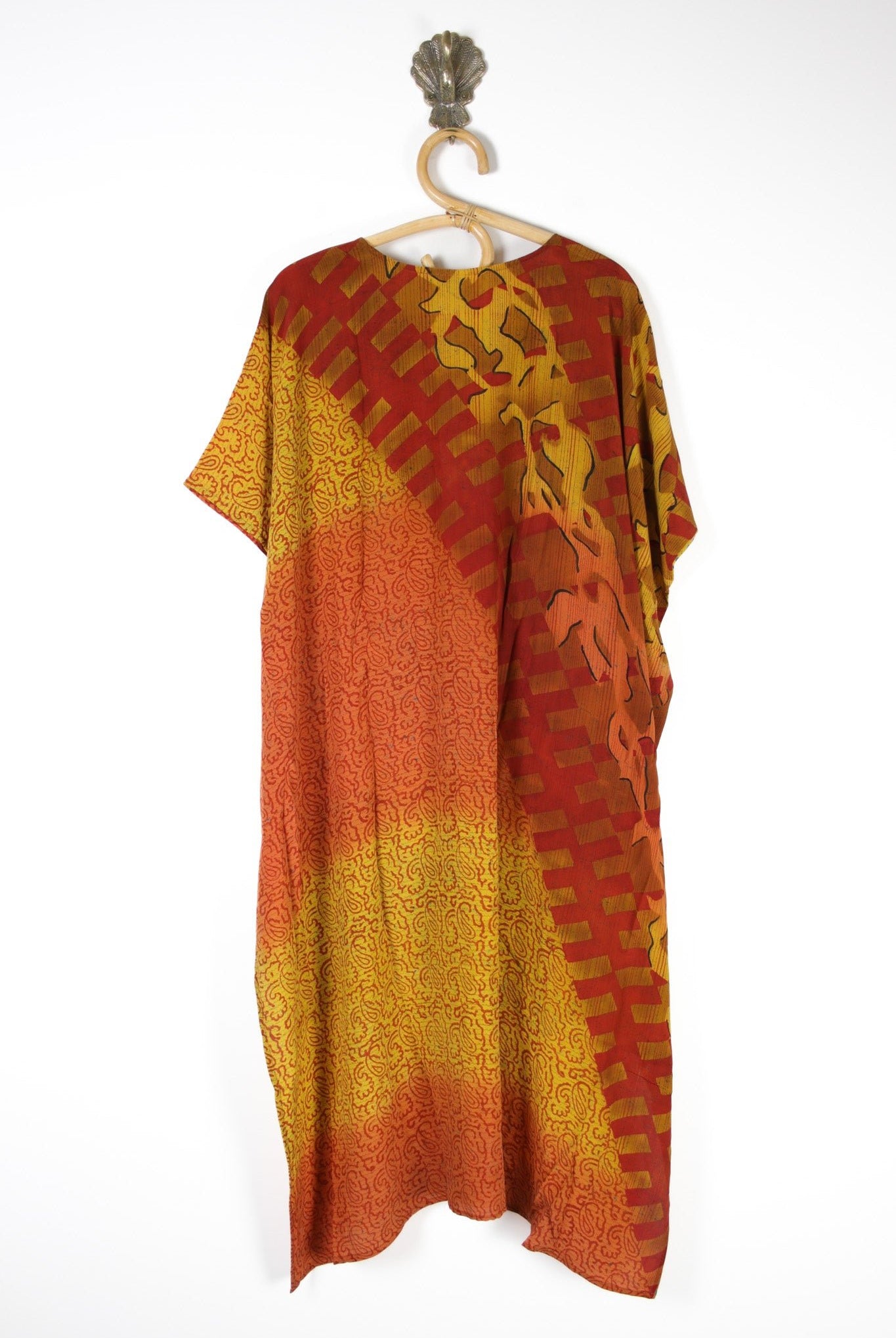 Mantra Silk Tunic (13007) SilkMantraRenewVintage130072 Renew Bohemian Pty Ltd