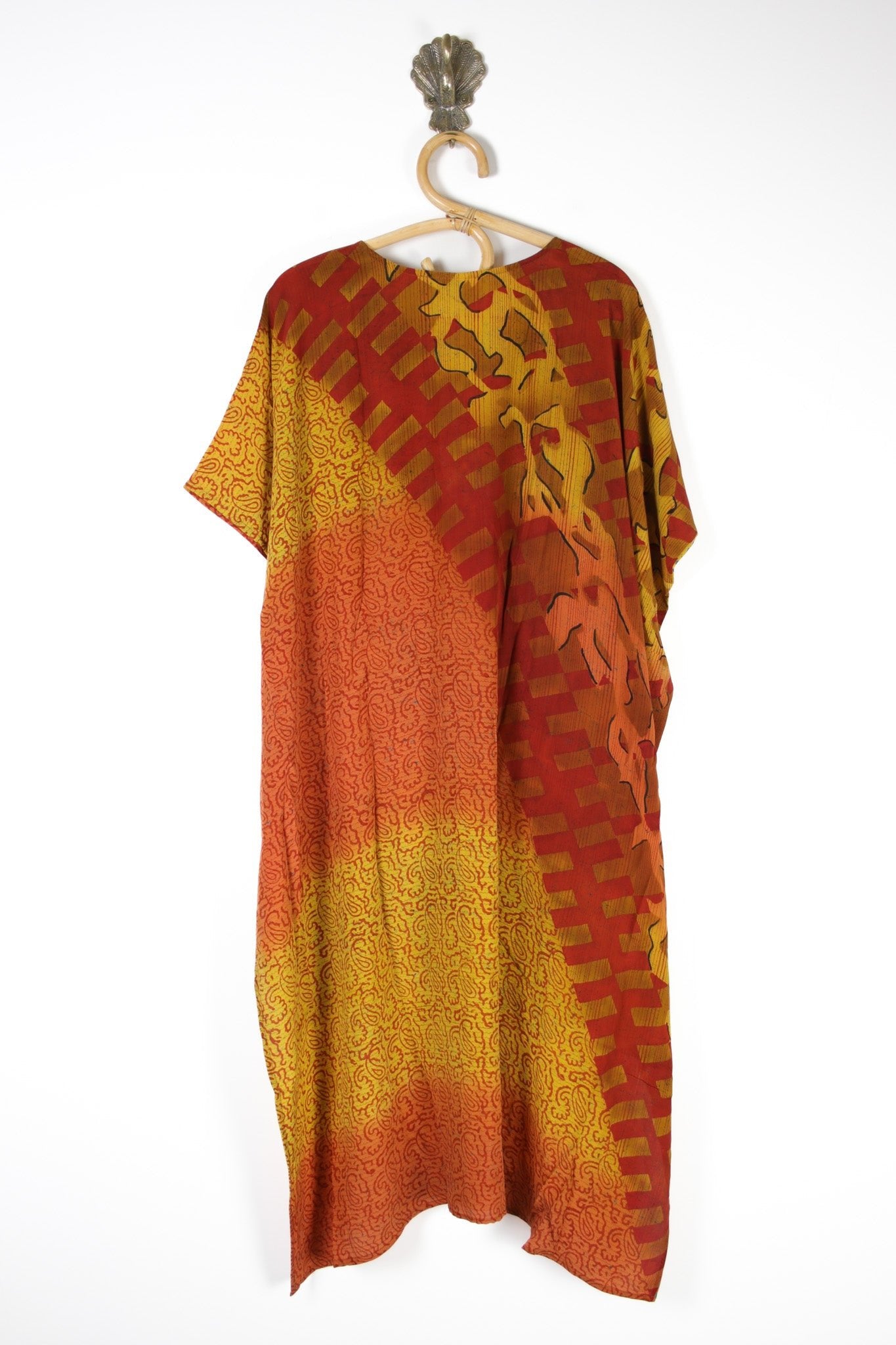 Mantra Silk Tunic (13007) SilkMantraRenewVintage130072 Renew Bohemian Pty Ltd