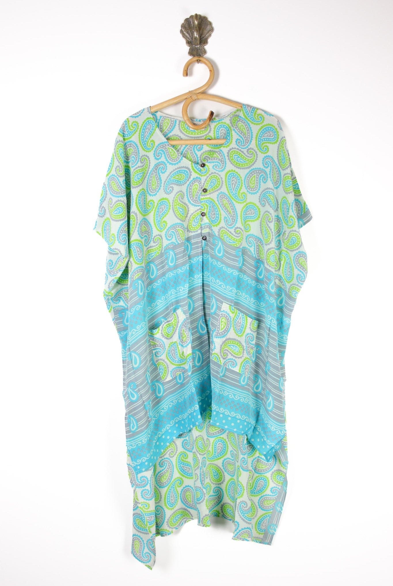 Mantra Silk Tunic (13016) SilkMantraRenewVintage130161 Renew Bohemian Pty Ltd