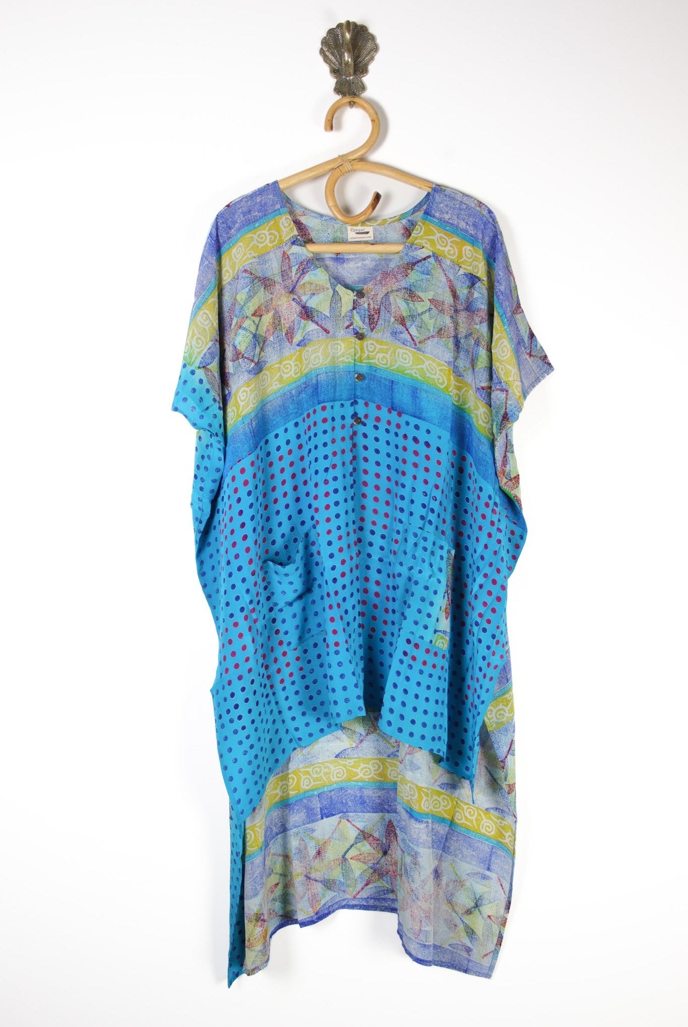 Mantra Silk Tunic (13036) SilkMantraRenewVintage130361 Renew Bohemian Pty Ltd