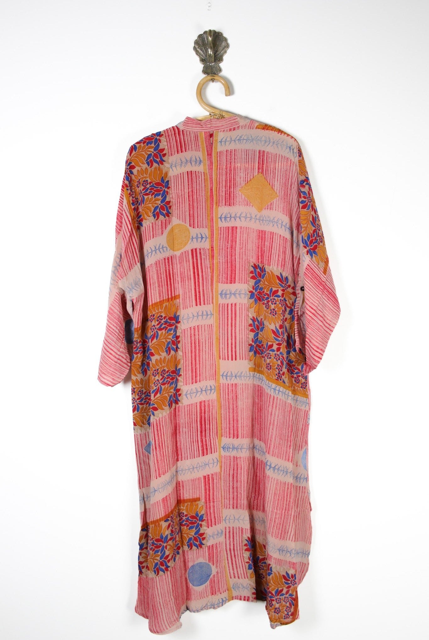 Jasmine Silk Shirtdress 2XL (13791) SilkShirtdress2XLRenewVintage137912 Renew Bohemian Pty Ltd