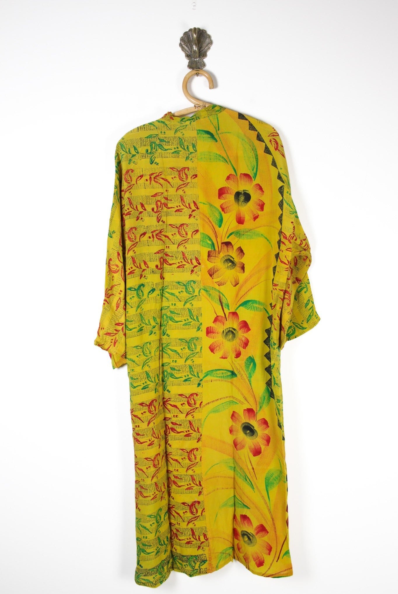 Jasmine Silk Shirtdress 2XL (13796) SilkShirtdress2XLRenewVintage137962 Renew Bohemian Pty Ltd