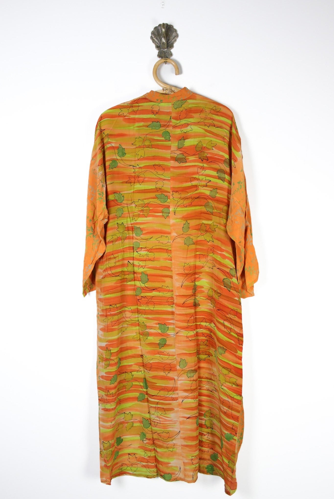 Jasmine Silk Shirtdress 2XL (13798) SilkShirtdress2XLRenewVintage137982 Renew Bohemian Pty Ltd