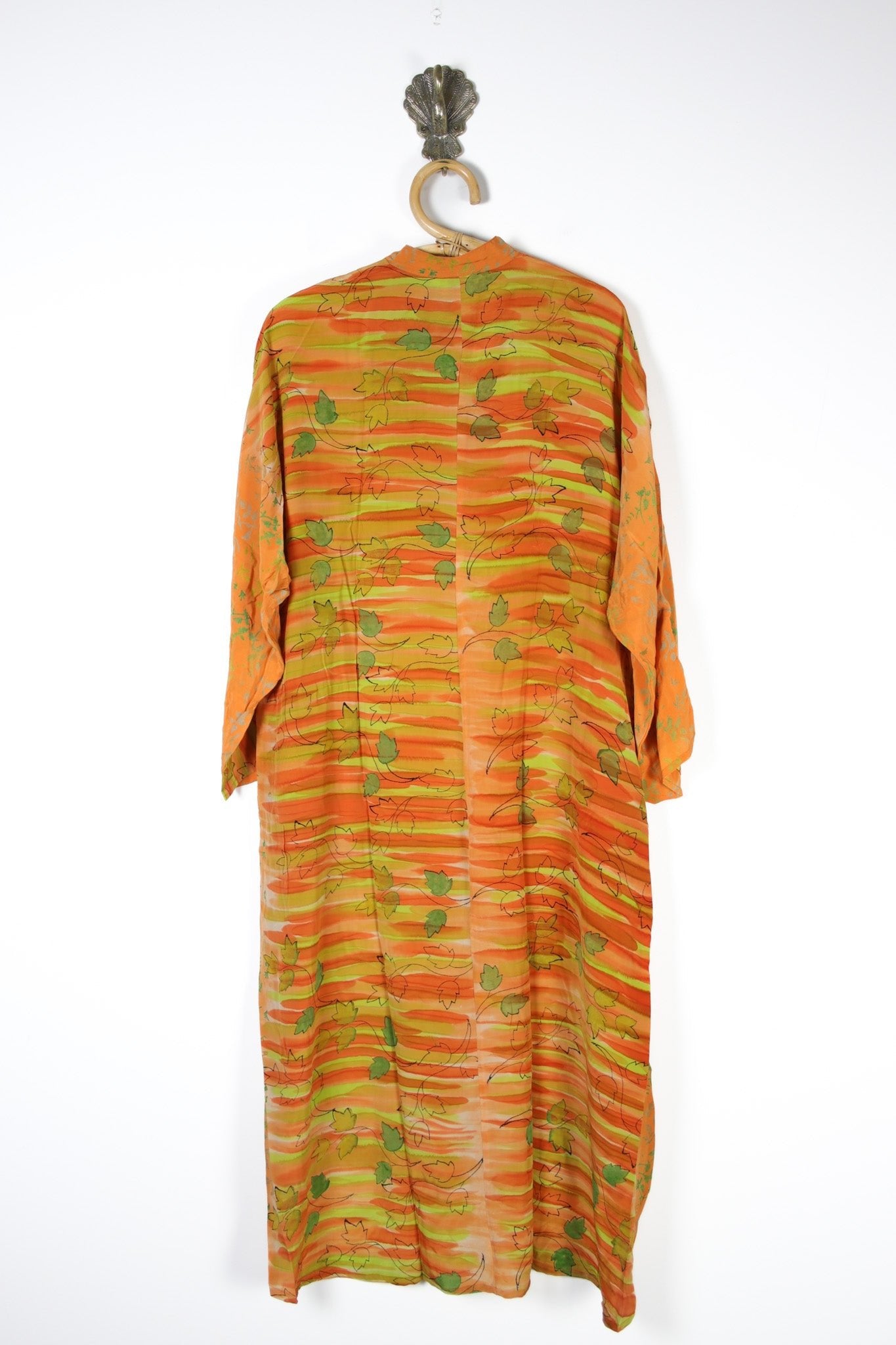 Jasmine Silk Shirtdress 2XL (13798) SilkShirtdress2XLRenewVintage137982 Renew Bohemian Pty Ltd