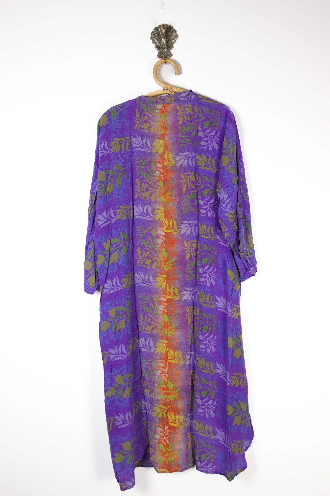 Jasmine Silk Shirtdress 3XL (13825) SilkShirtdress3XLRenewVintage138252 Renew Bohemian Pty Ltd