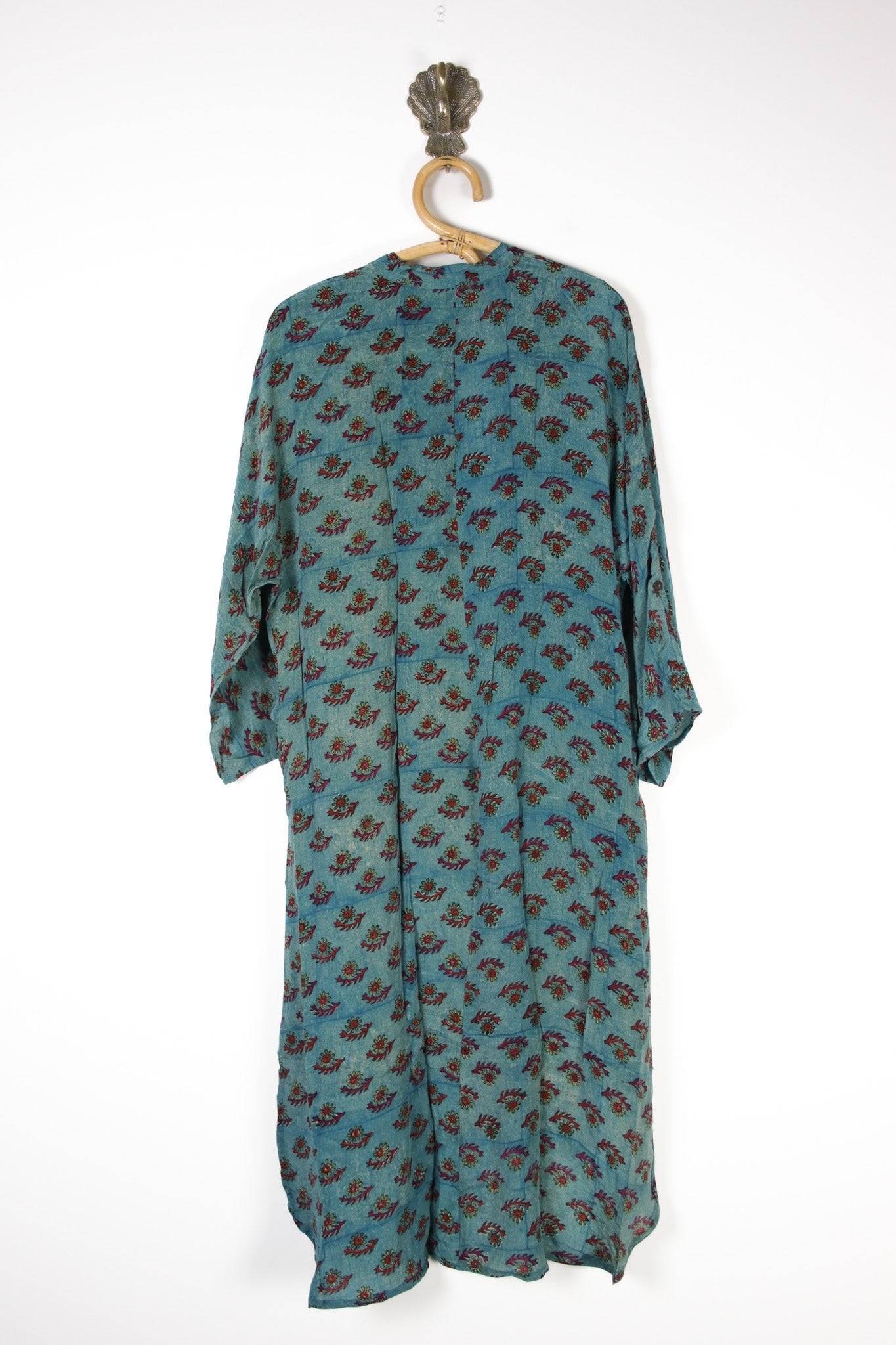 Jasmine Silk Shirtdress L (13686) SilkShirtdressLRenewVintage136862 Renew Vintage