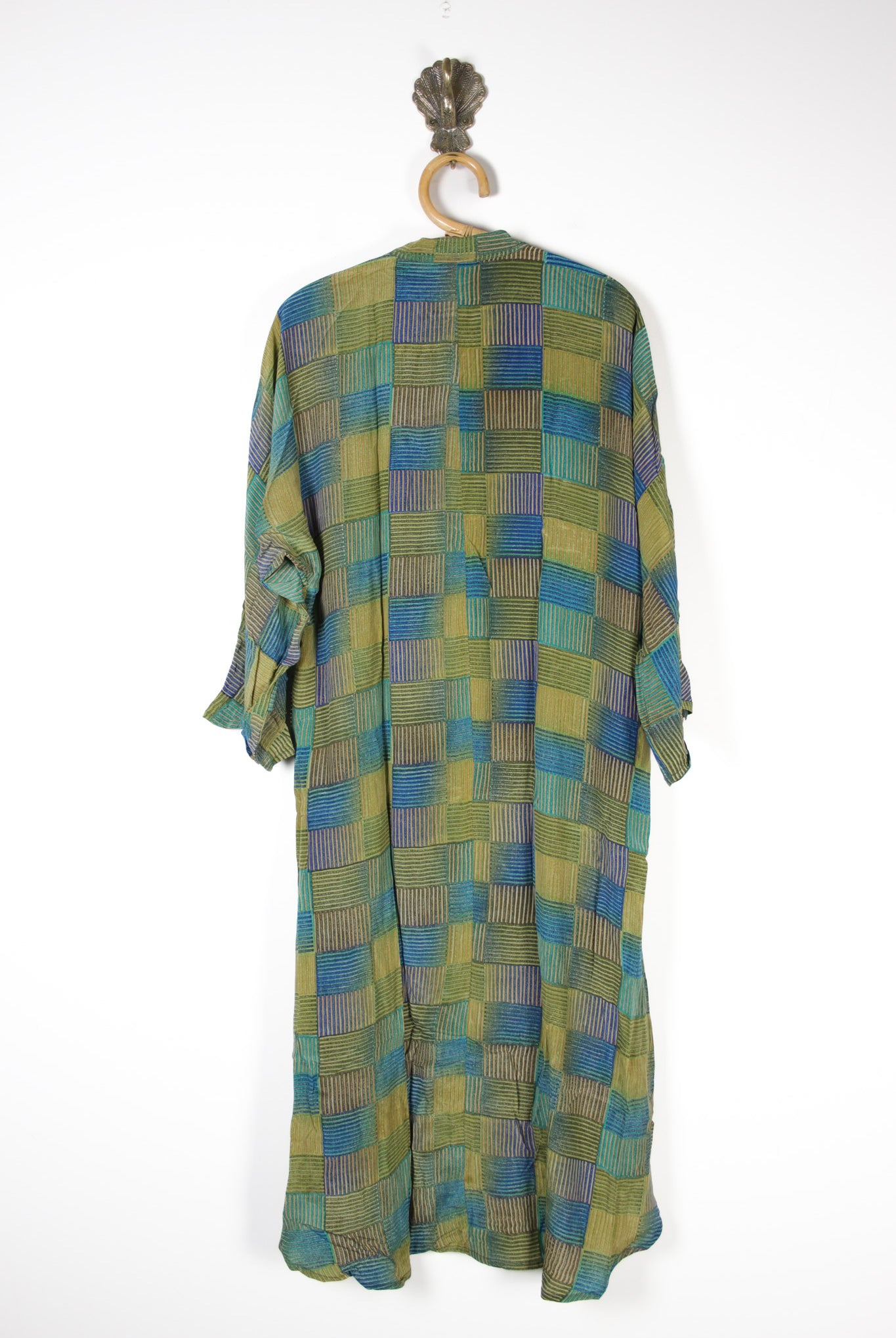 Jasmine Silk Shirtdress XL (13698)