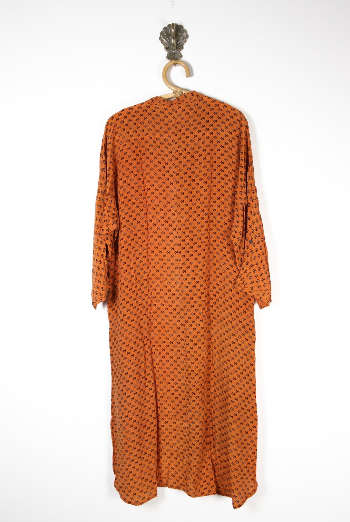Jasmine Silk Shirtdress XL (13699) SilkShirtdressXLRenewVintage136992 Renew Bohemian Pty Ltd