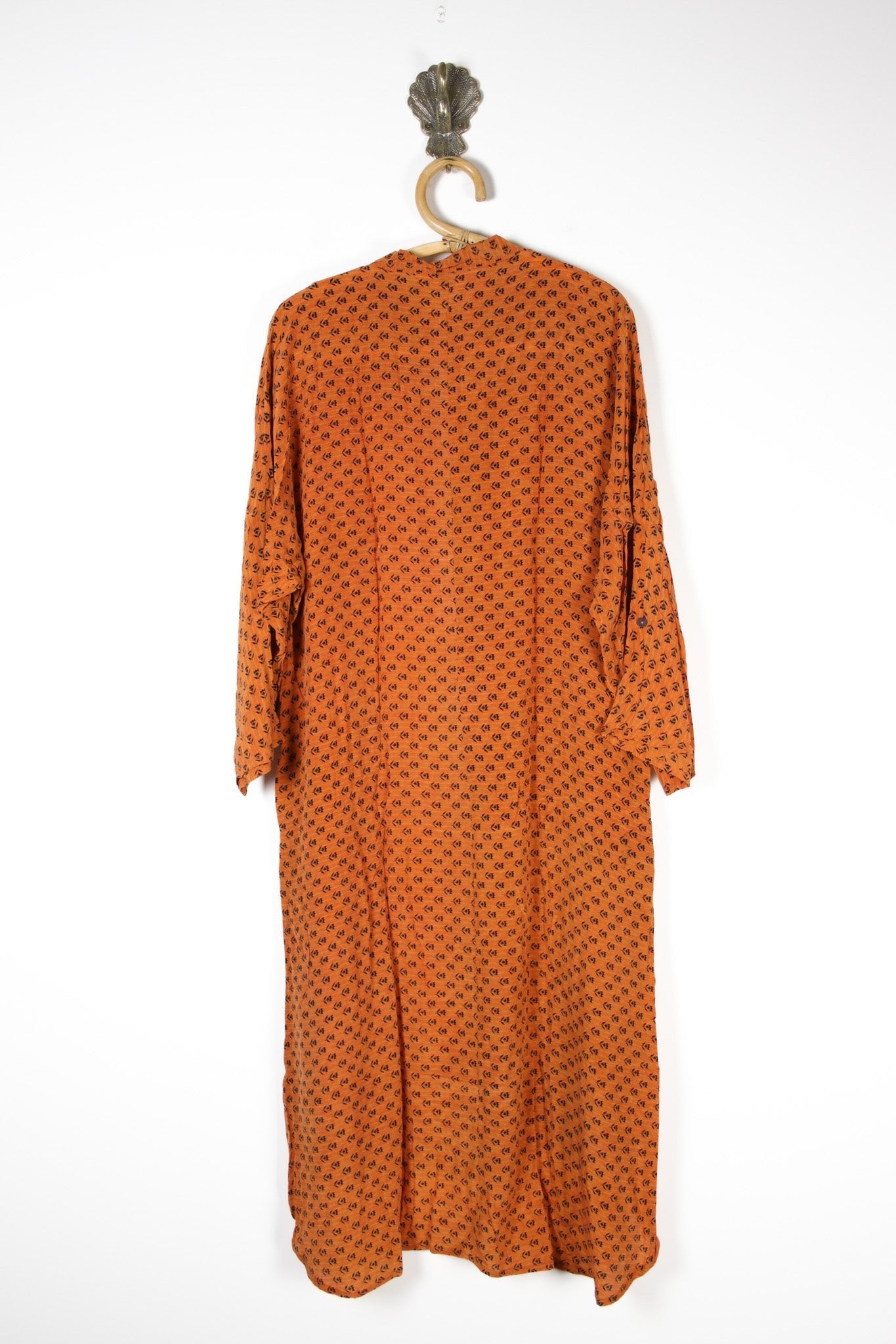 Jasmine Silk Shirtdress XL (13699) SilkShirtdressXLRenewVintage136992 Renew Bohemian Pty Ltd