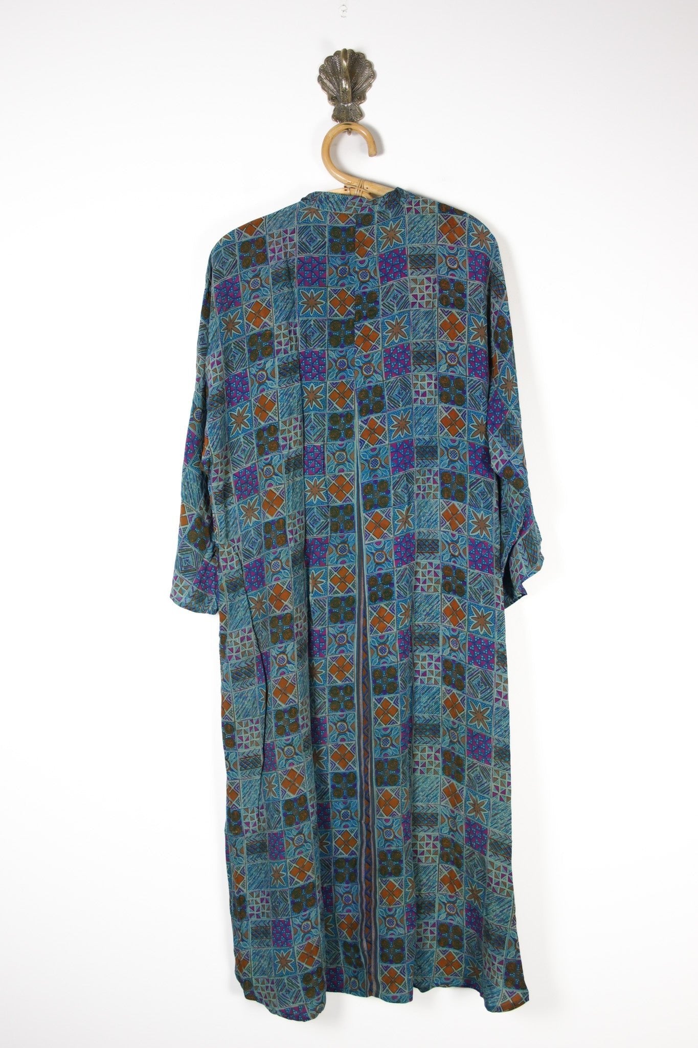 Jasmine Silk Shirtdress XL (13700) SilkShirtdressXLRenewVintage137002 Renew Vintage