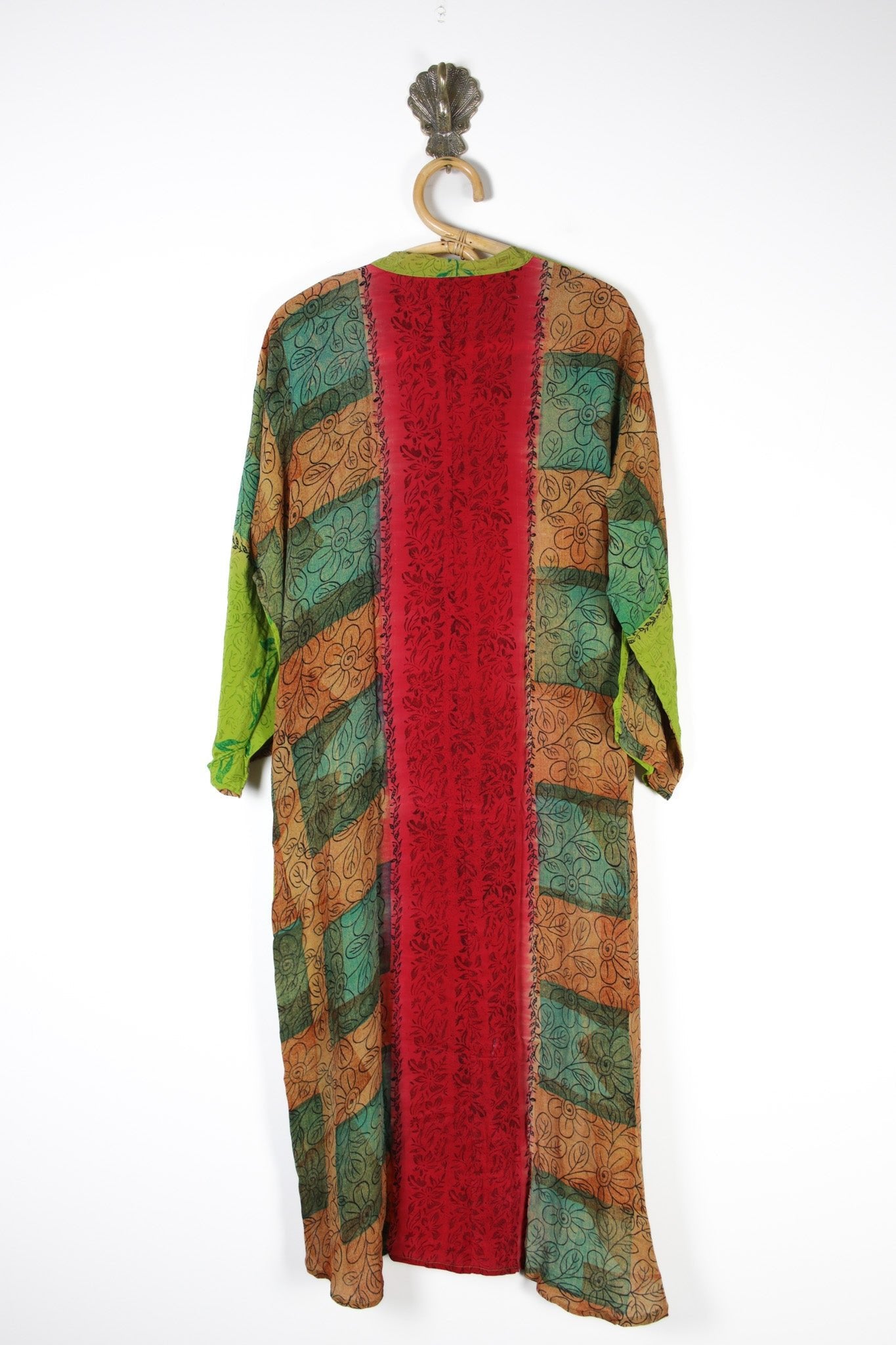Jasmine Silk Shirtdress XL (13701) SilkShirtdressXLRenewVintage137012 Renew Vintage