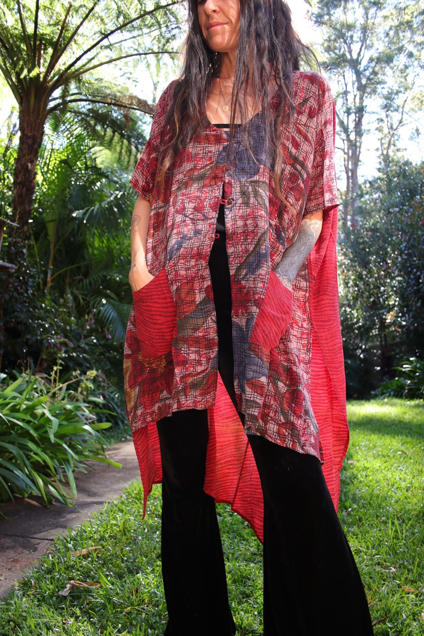Wholesale Lot - Silk Mantra Tunics - 10qty Silk_Mantra2 Renew Bohemian Pty Ltd
