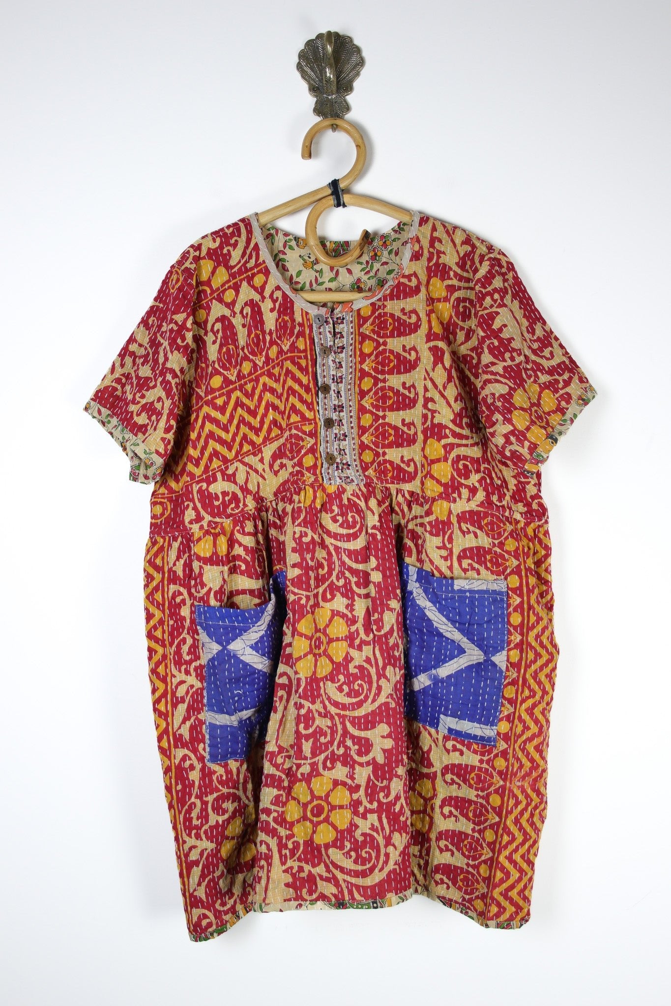 Solara Dress L/XL (16130) SolaraDressLXLRenewVintage161303 Renew Bohemian Pty Ltd