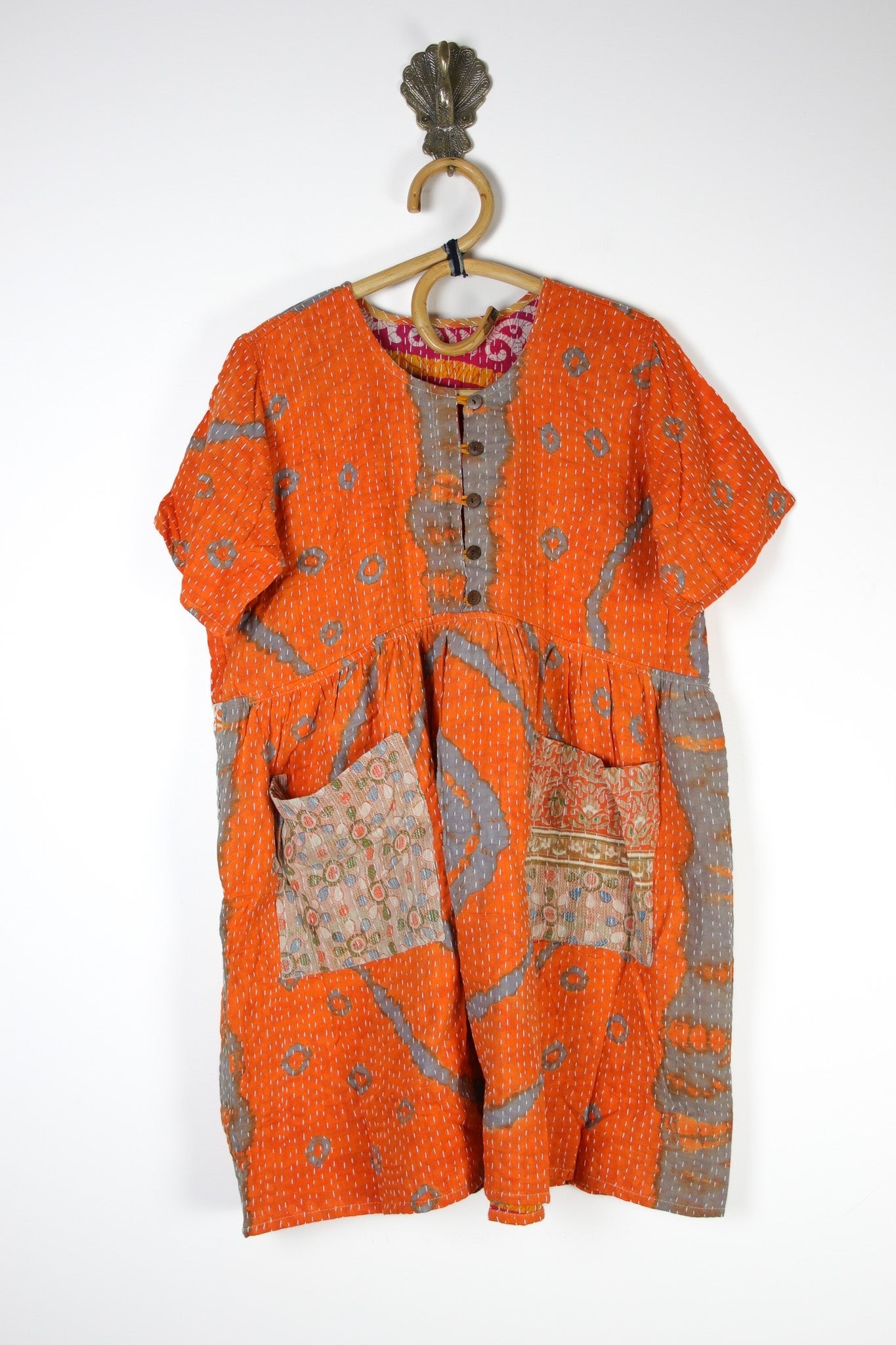 Solara Dress S/M (16101) SolaraDressSMRenewVintage161011 Renew Bohemian Pty Ltd
